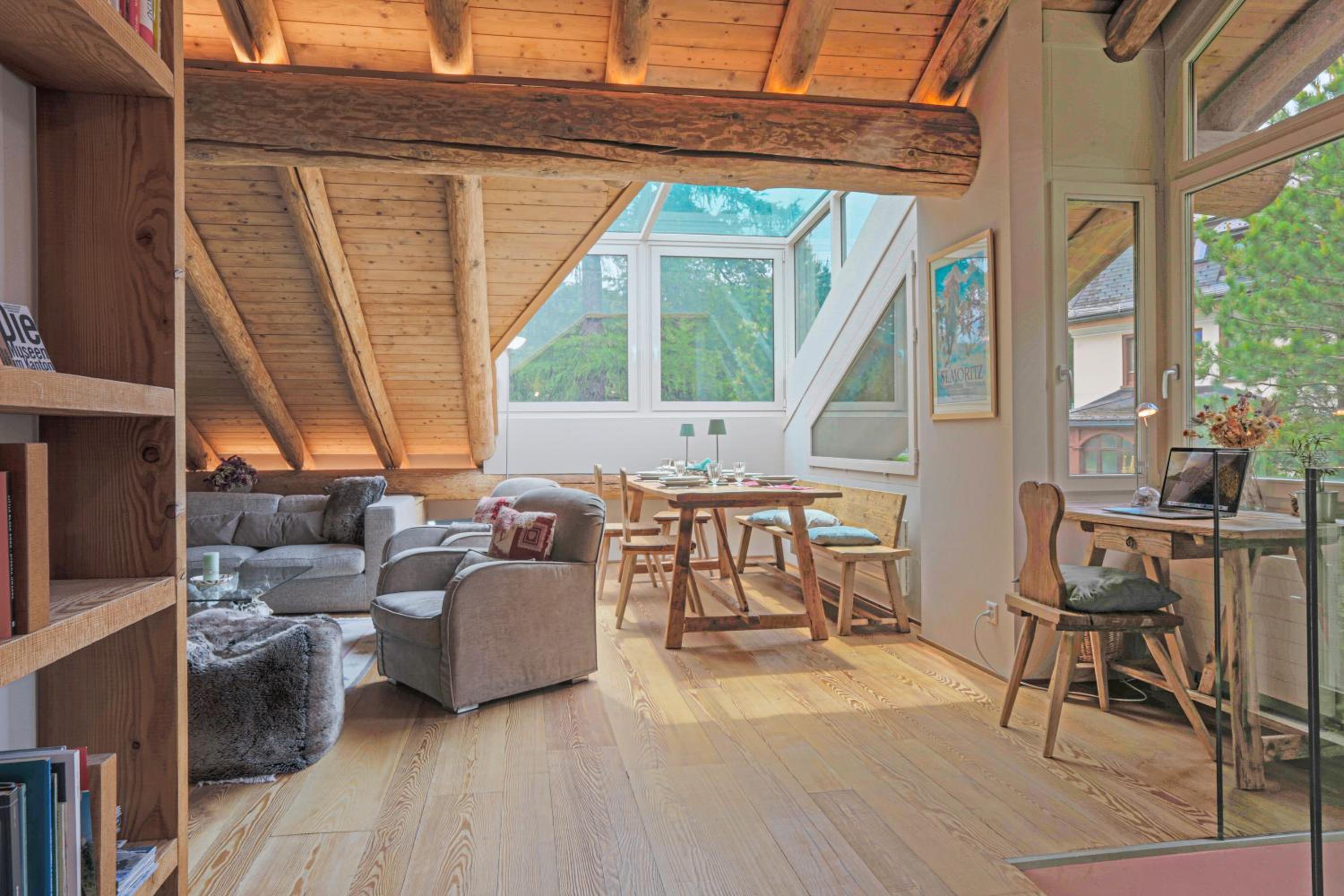 The Dream - Elegant Apartment, 5 Minutes from St Moritz