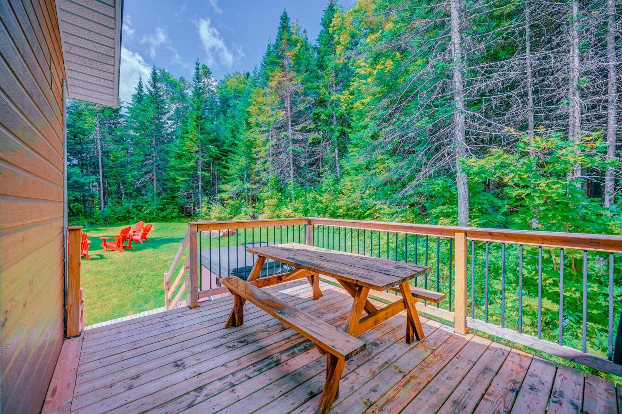Private Hot tub 15min from Ski Montcalm Boisé