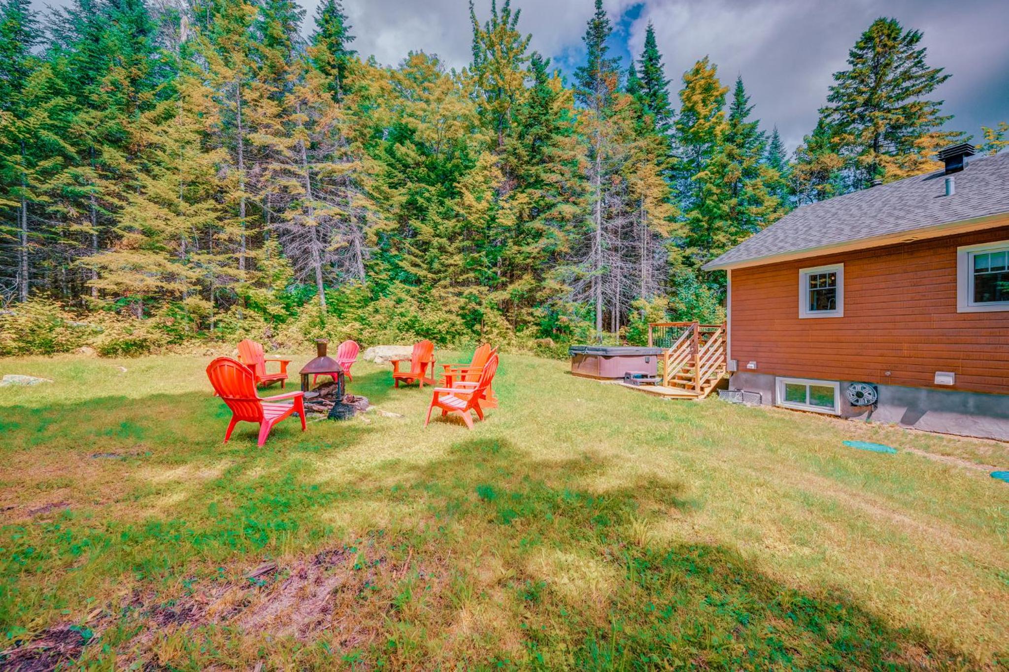 Private Hot tub 15min from Ski Montcalm Boisé
