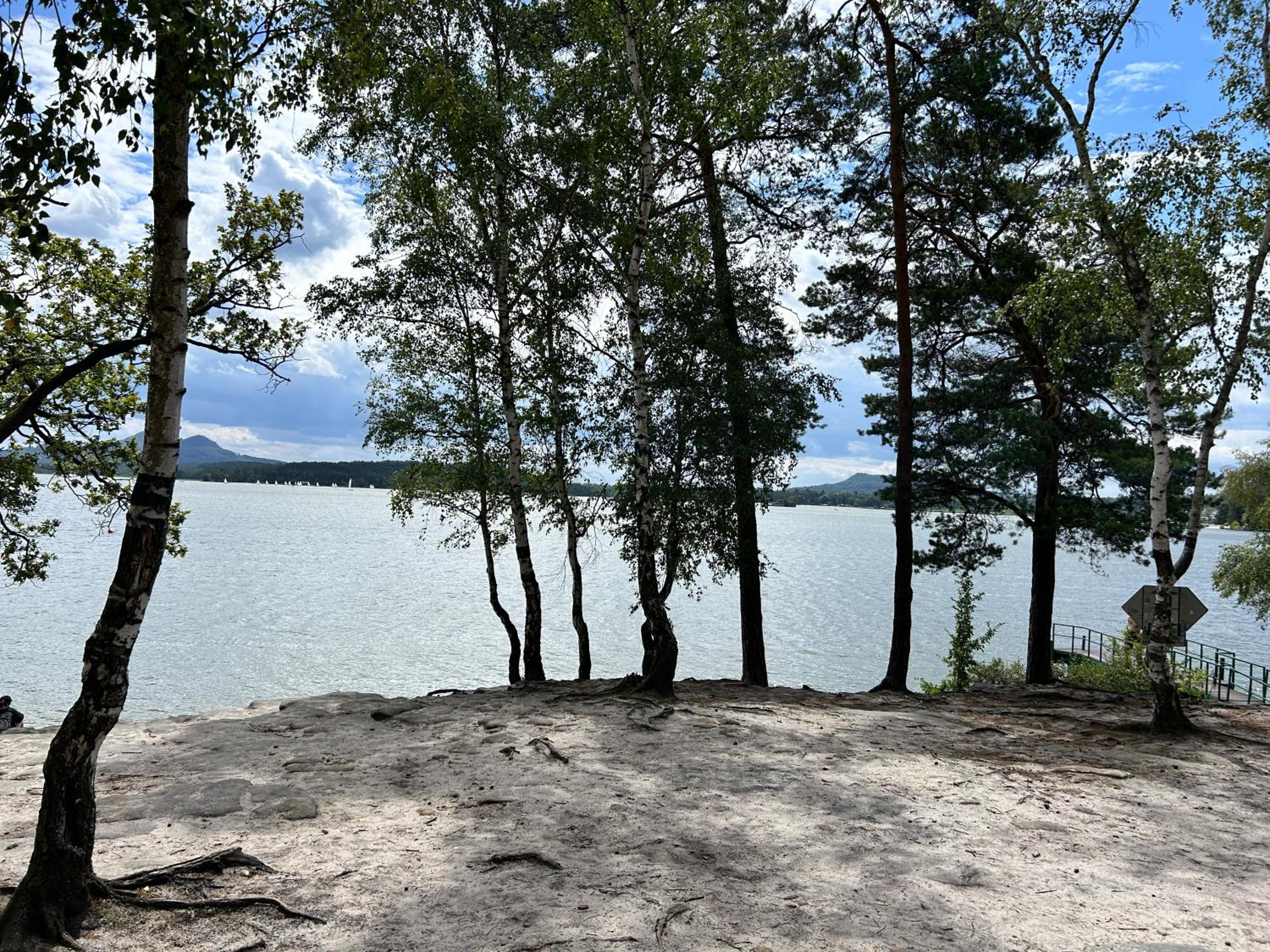 Chatky U Františka Máchovo jezero