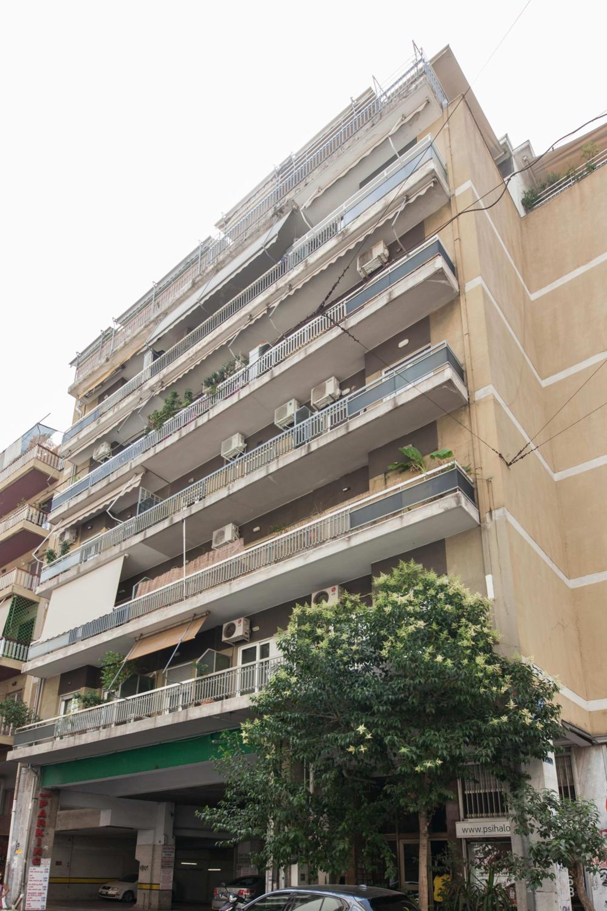 Fresh Exarcheia Studio with Balcony & Style