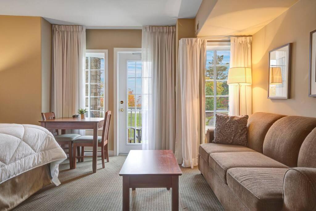 Cozy king bed Suite - pullout couch - Pool on grounds