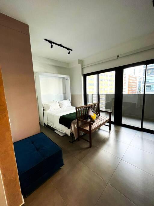Loft Luxo Moderno com varanda - Rua Capote Valente 80, Jardins