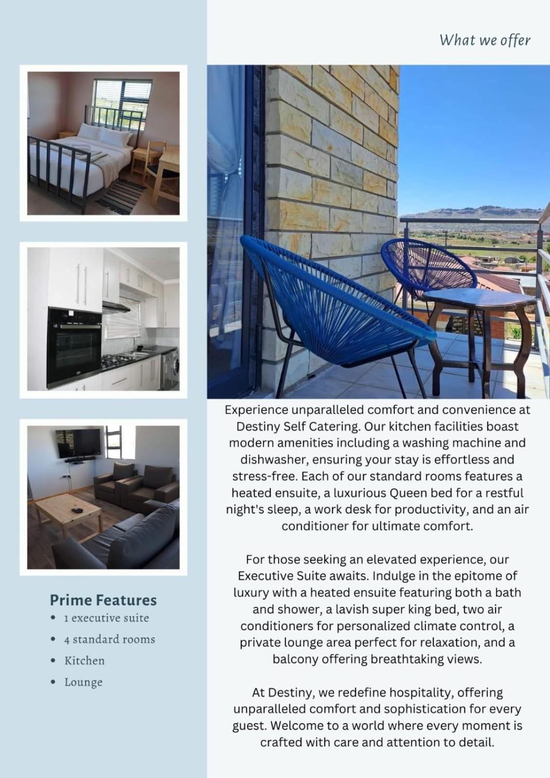 Destiny Self Catering