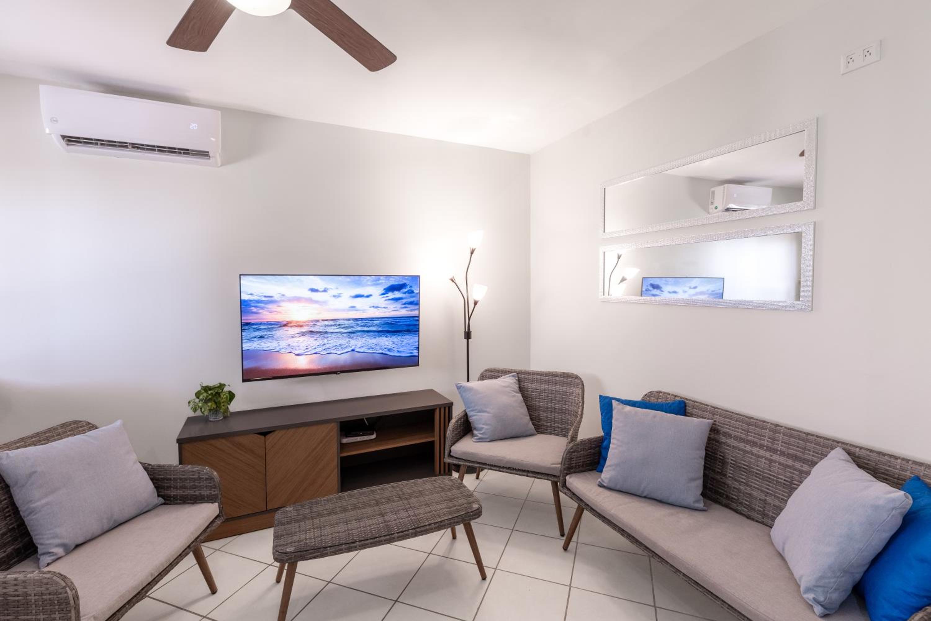 Pacific Sunset Ground Unit Condo across the beach