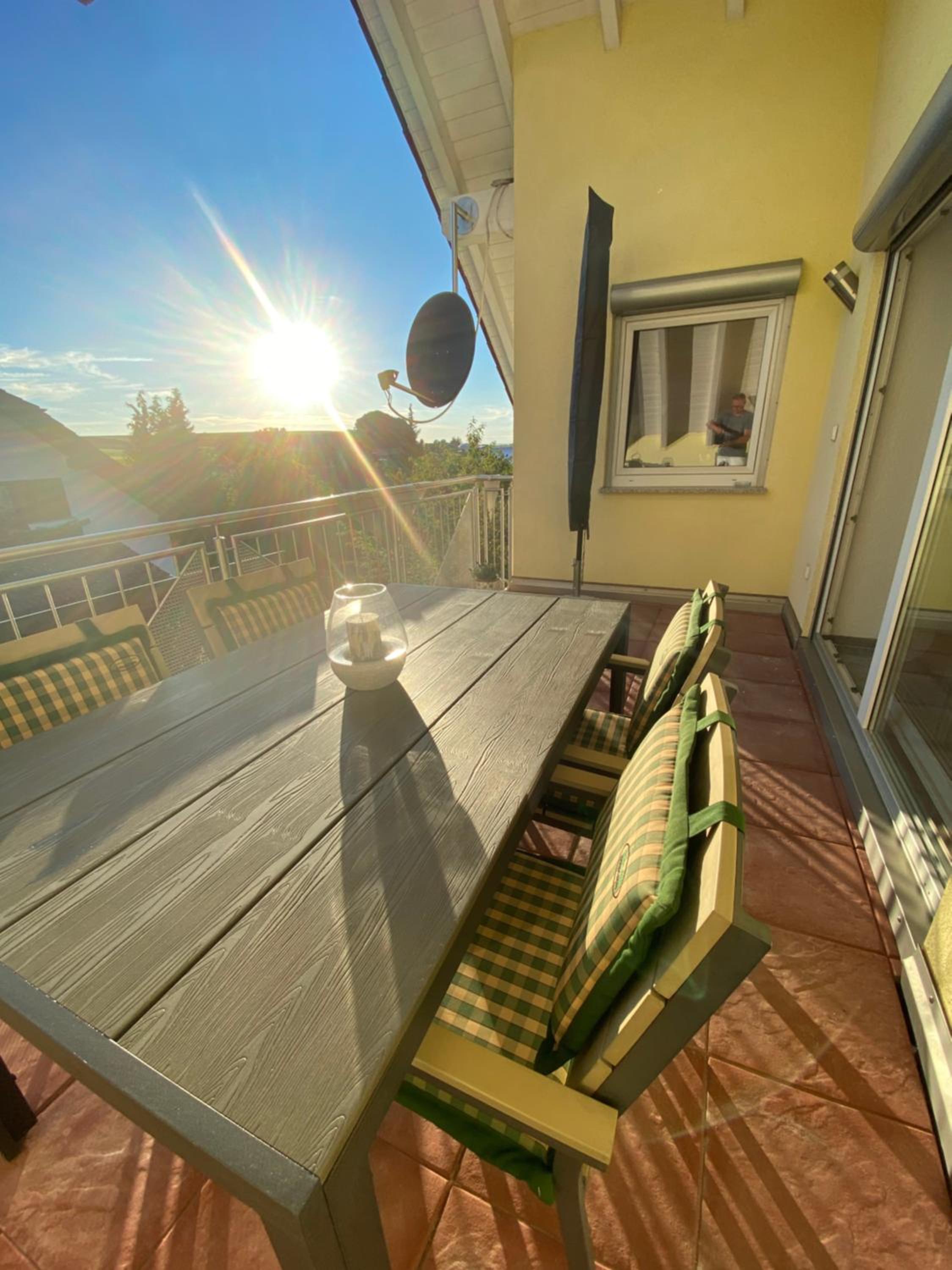 Ferienwohnung Meßmer mit Balkon