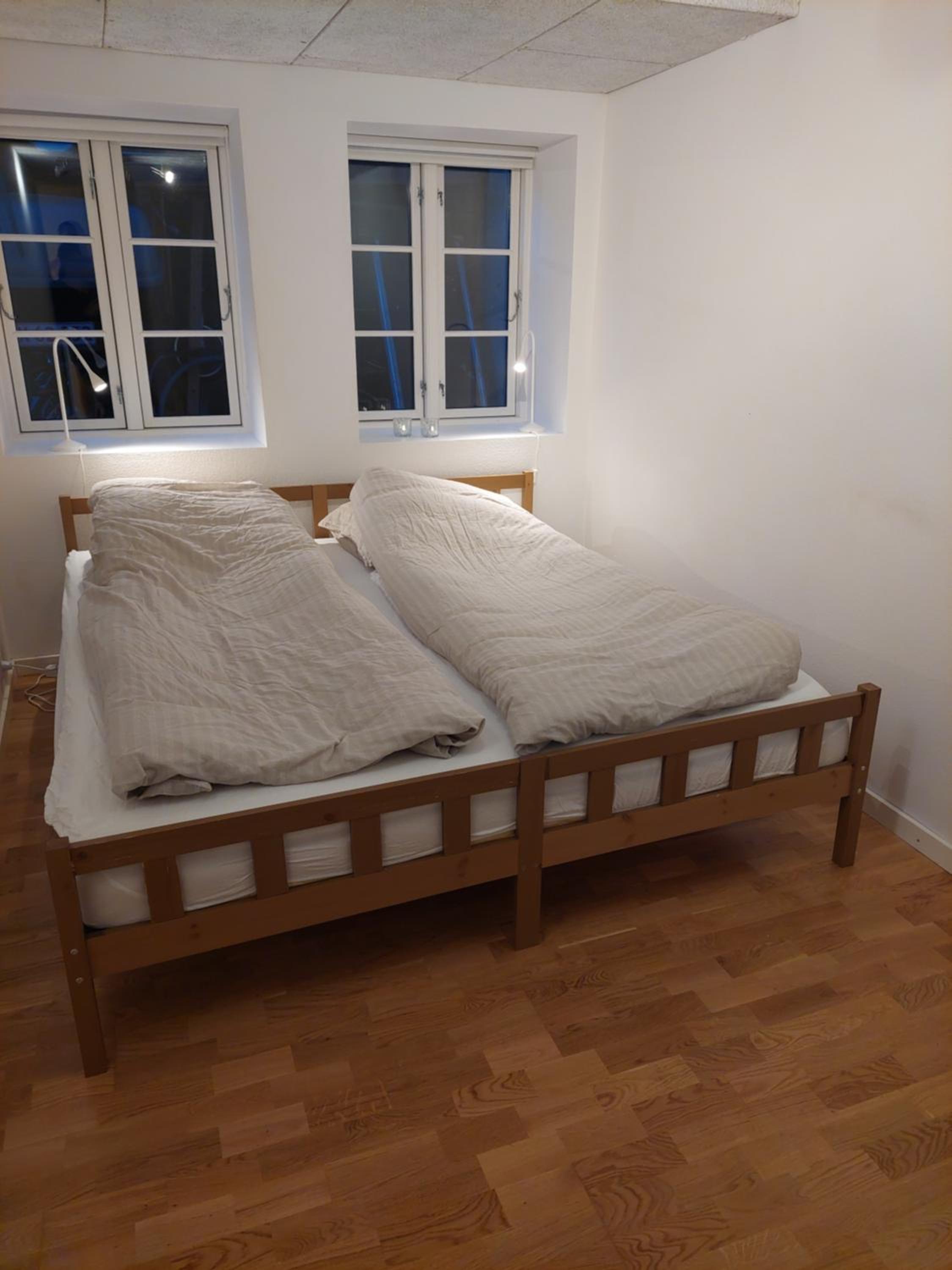 Hyggelig lejlighed i baggård