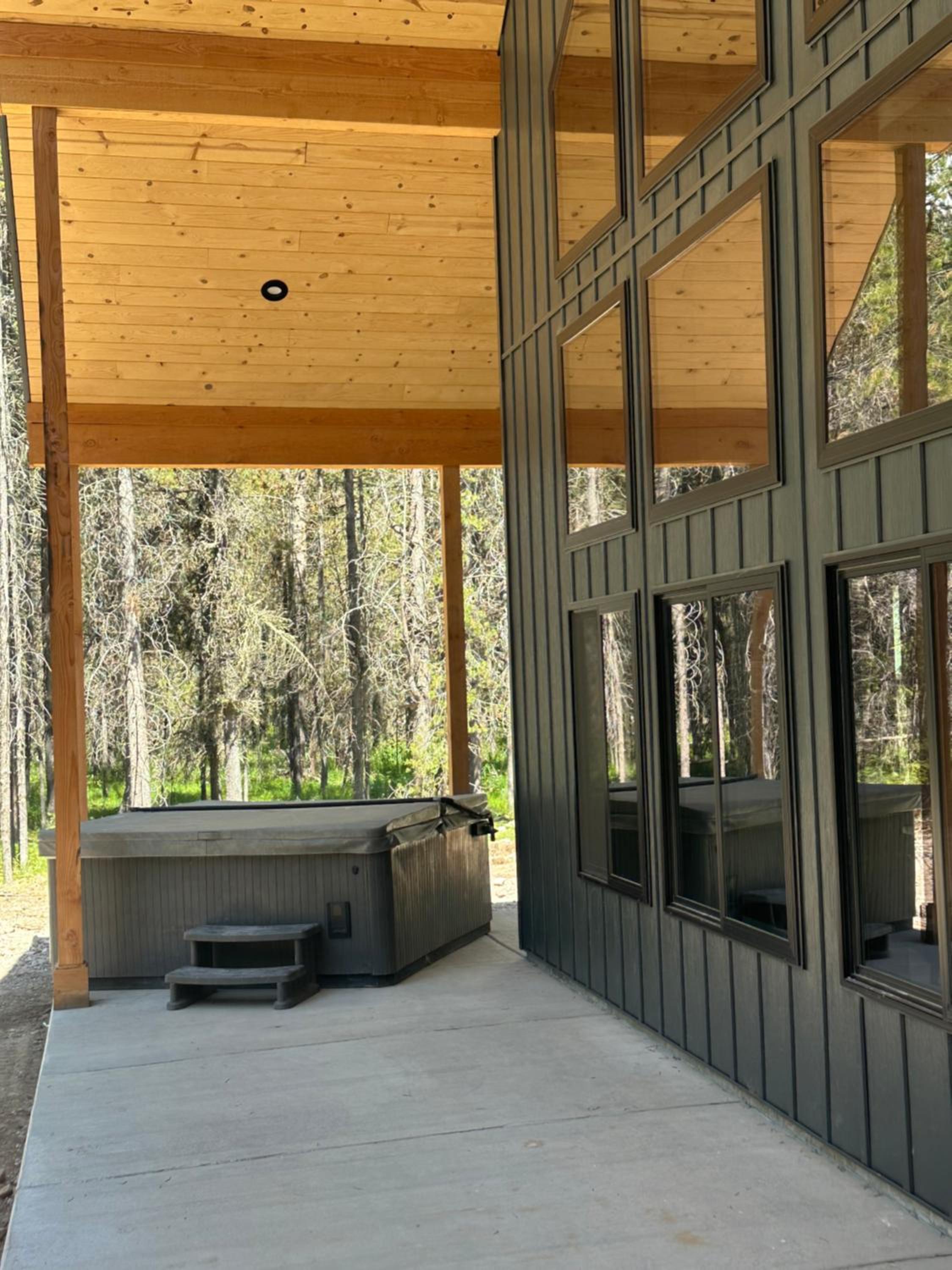Brand new Bills Island cabin view 2