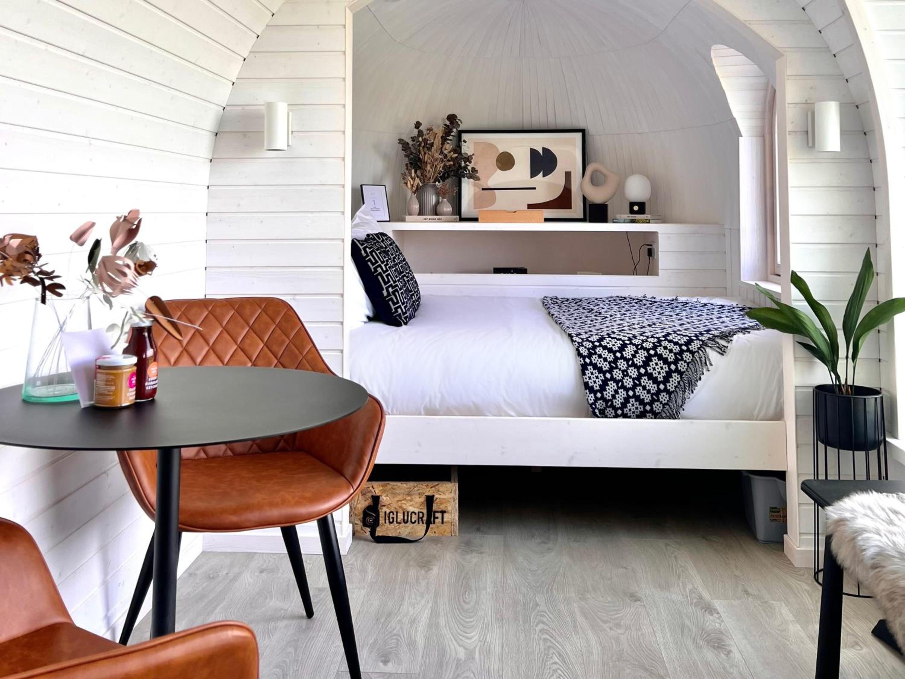 Luxury Eco Cabin with Sea Views