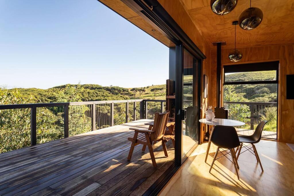 Foudre Suite with Hot Tub at Barrelled Wines Raglan