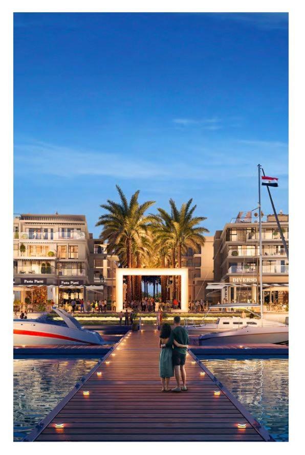 Marassi Marina- Marina Views- Marine Luxurious 3 Bedroom Chalet- El Alamein