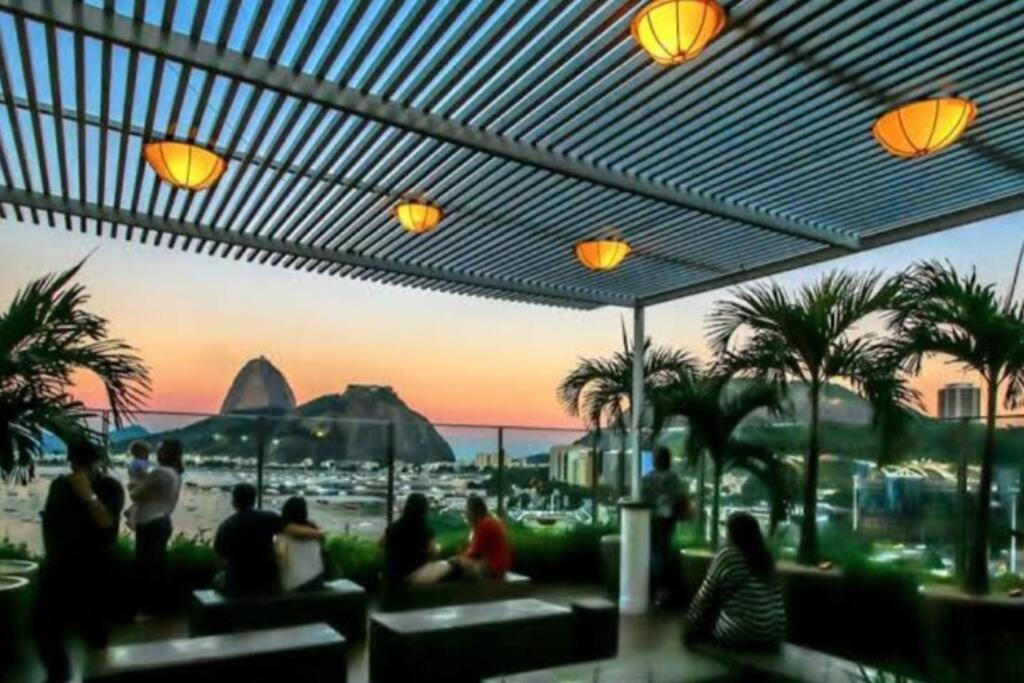 Kitnet com vista do Cristo e praia de Botafogo