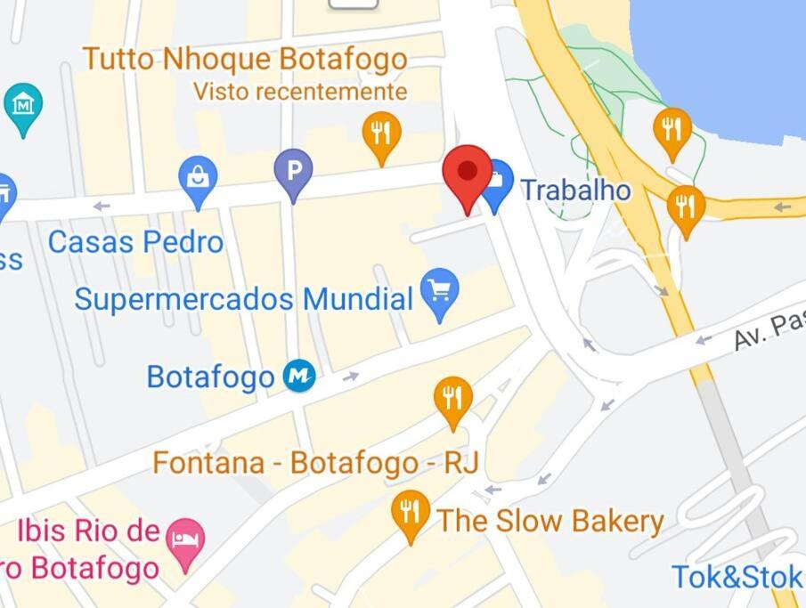 Kitnet com vista do Cristo e praia de Botafogo
