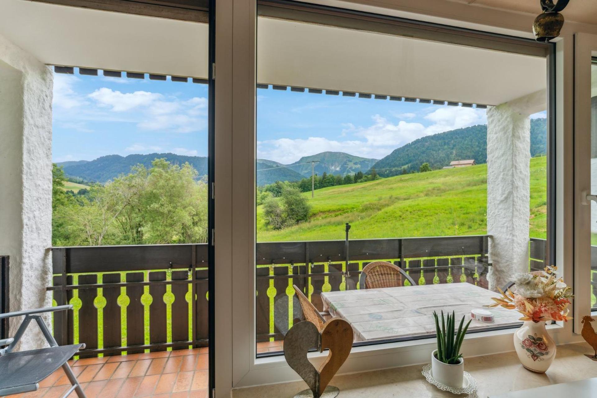 Fewo Roesle mit Hochgrat Blick