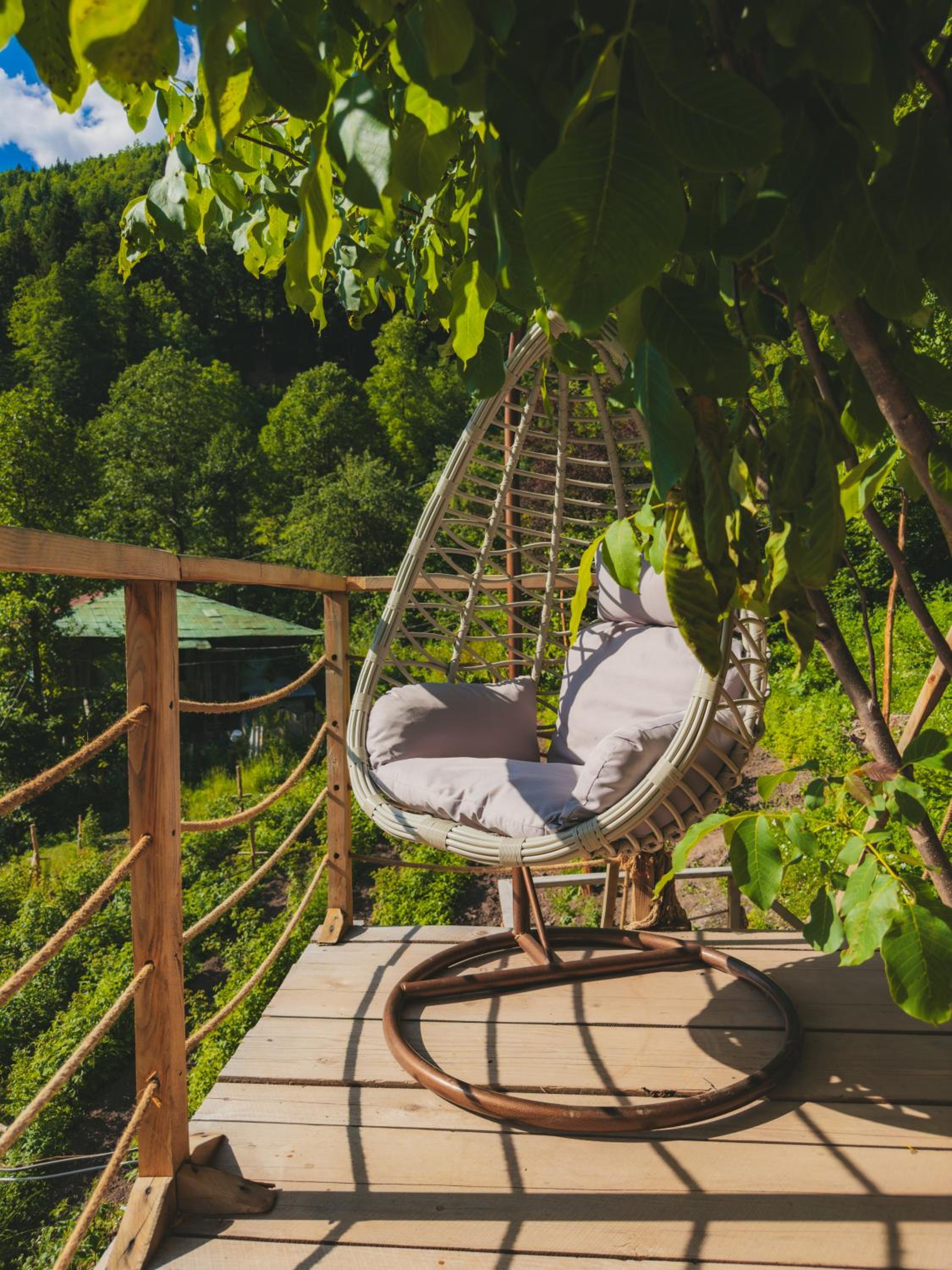 Tree House Ajara Mountains view 2