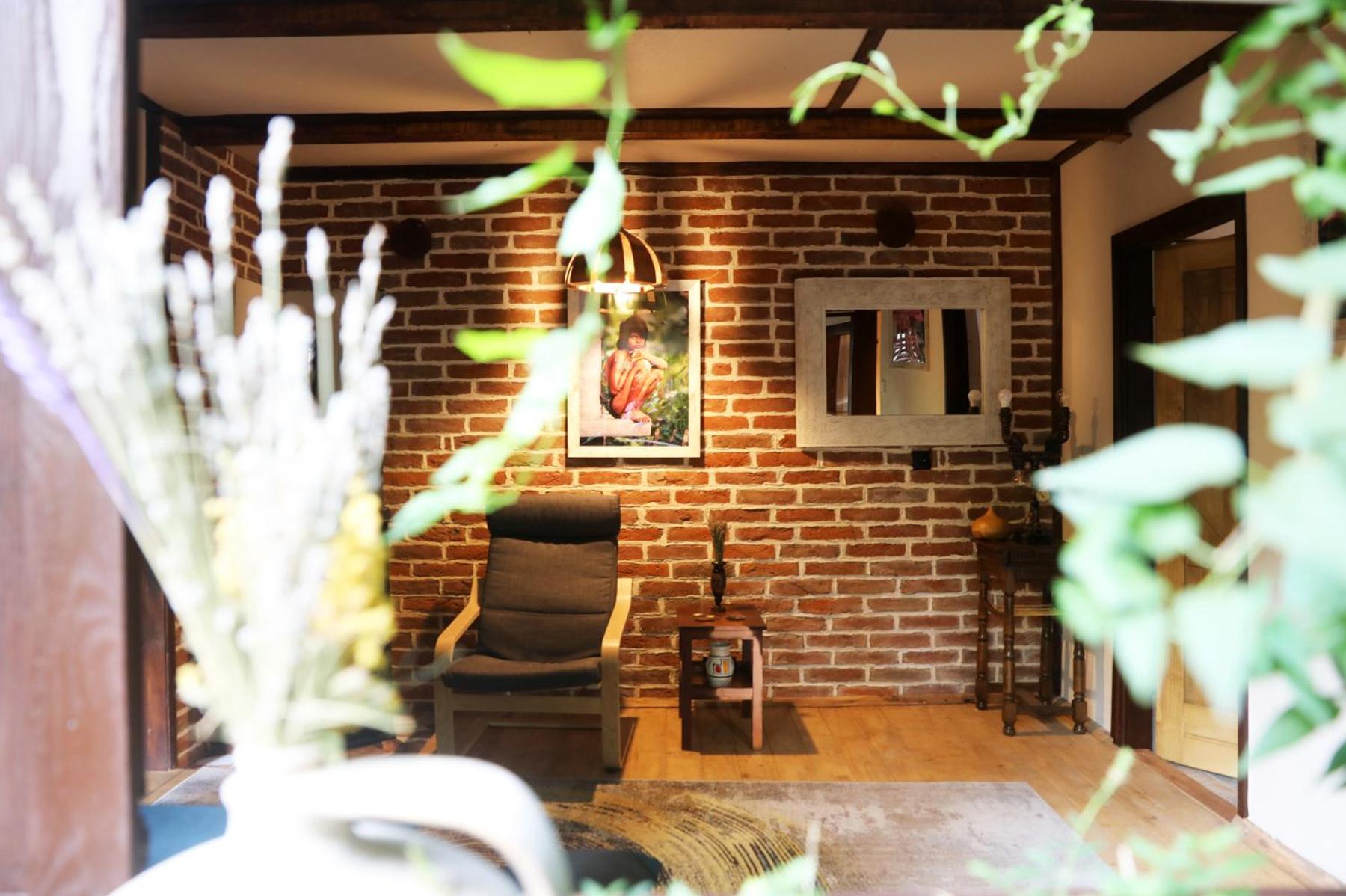 Rustic apartment Hidden en Zagreb — lounge