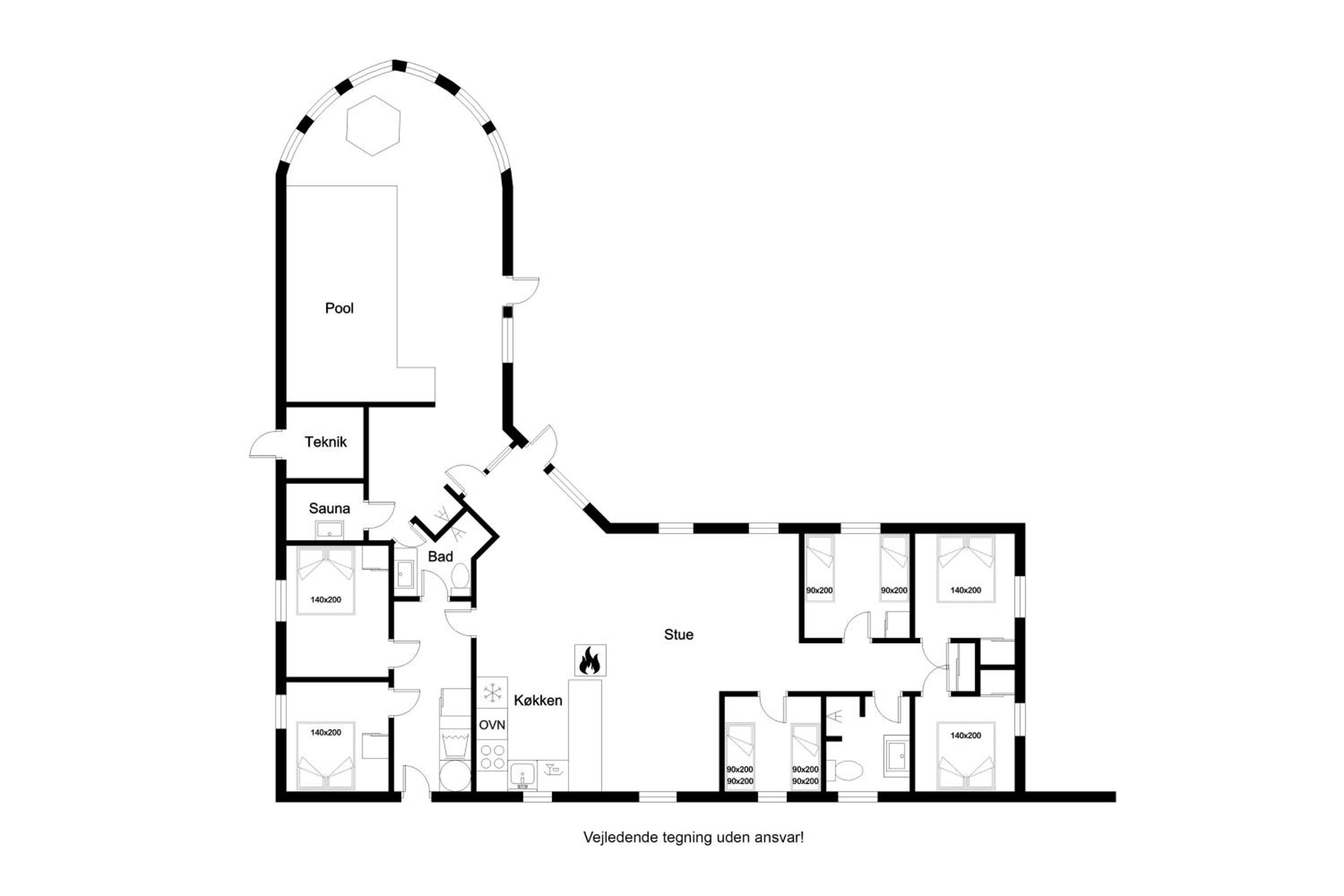 Lovely Pool House On A Lovely Secluded Plot By Søndervig - 1017 view 4