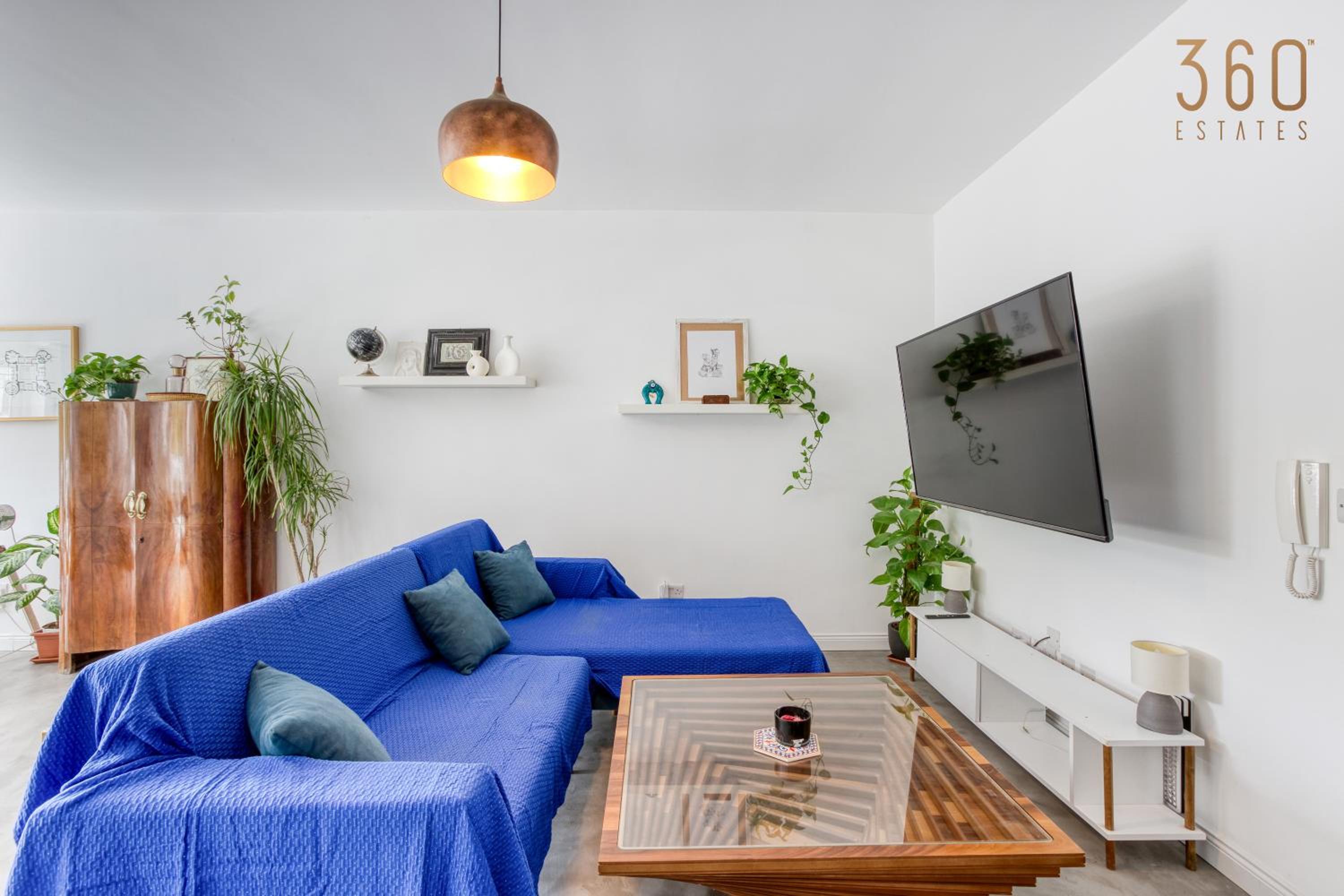 Designer 1BR home with private balcony in Gharghur by 360 Estates view 2