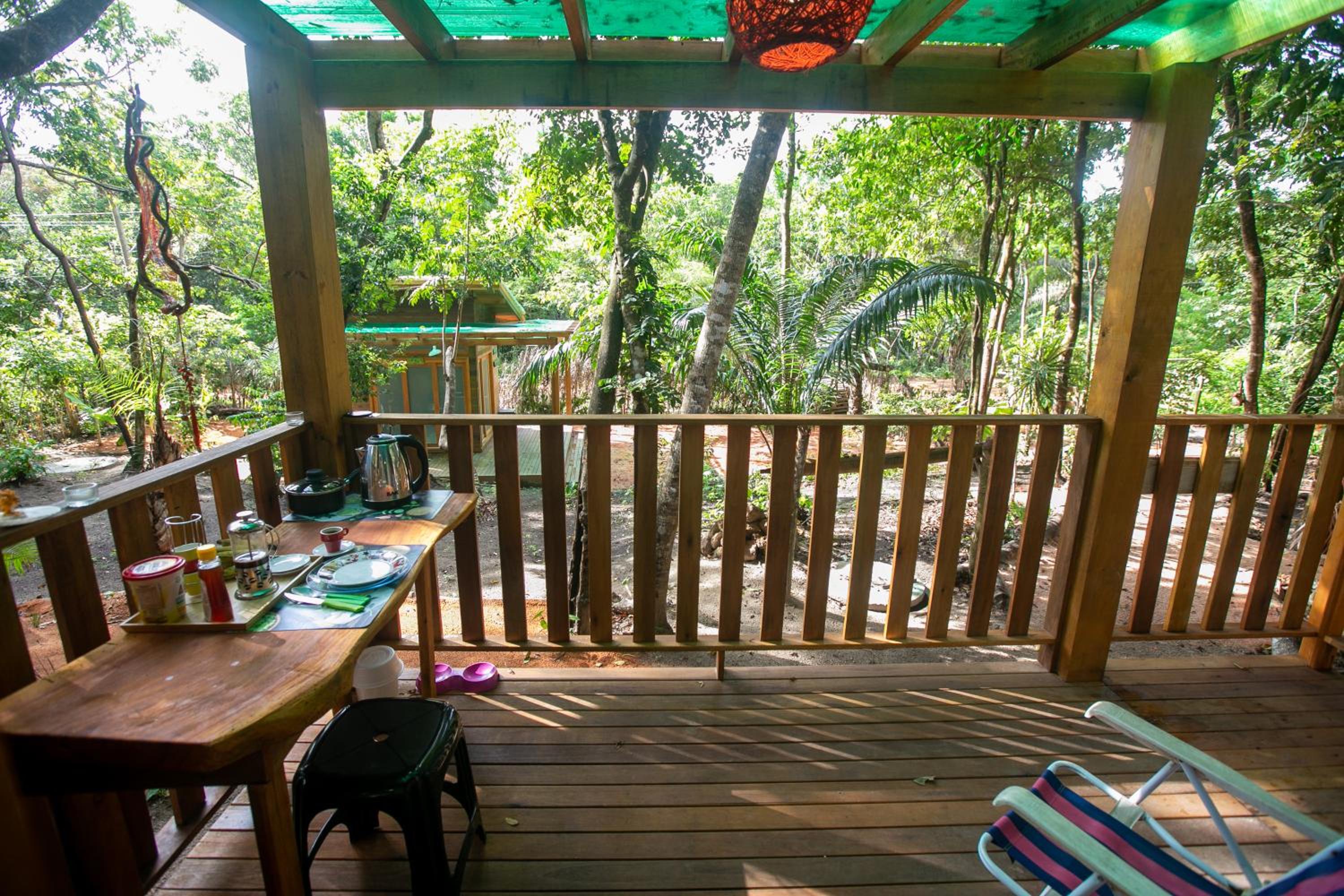 Alquimia Zen IGLUs de eucalipto na Reserva Aruá