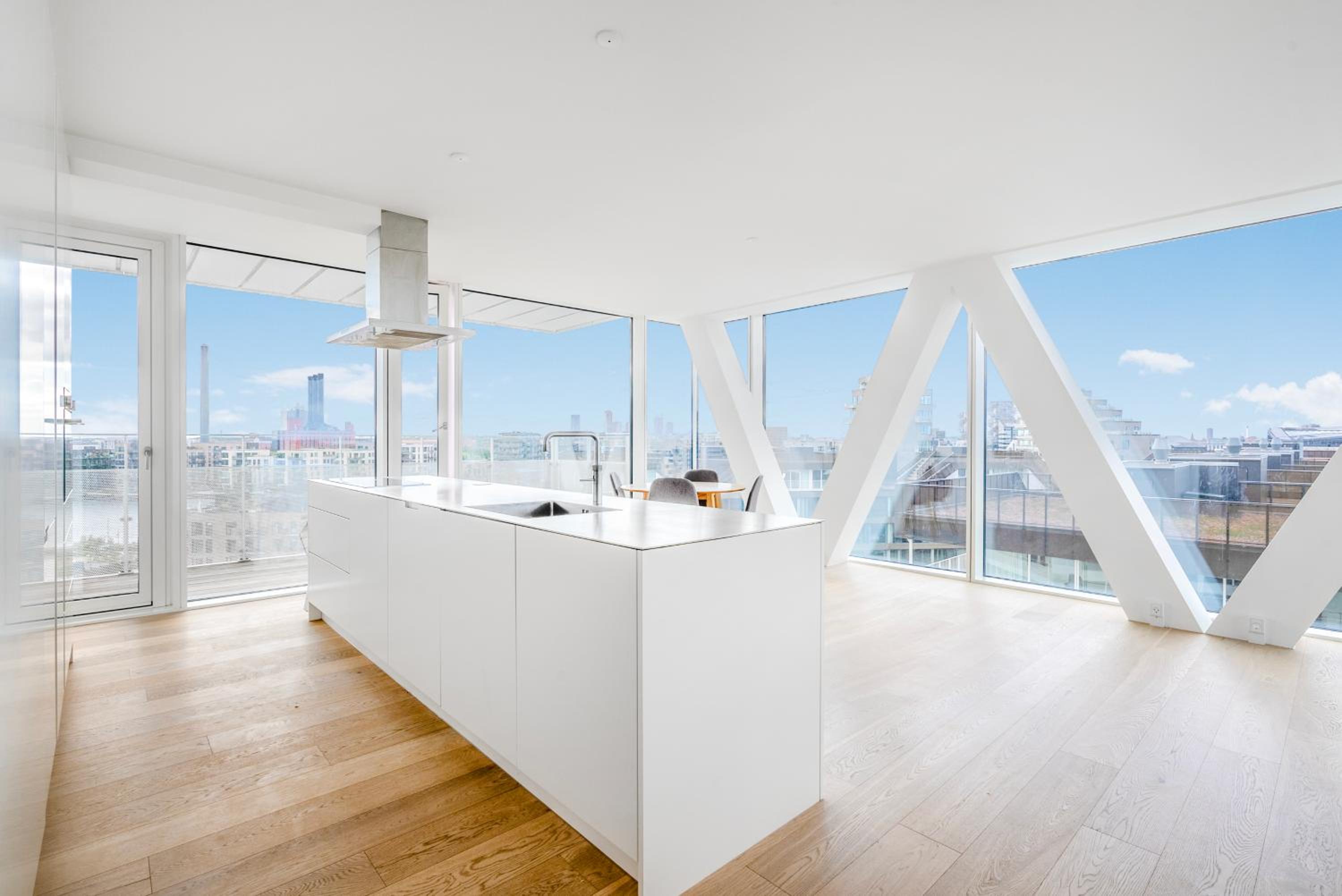 Luksuriøs 2BR Penthouse på Islands Brygge