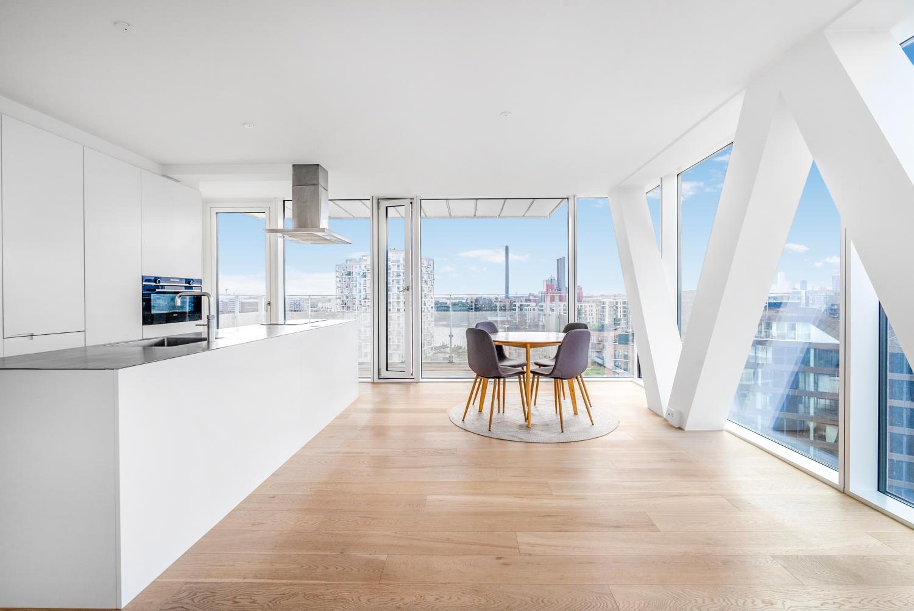 Luksuriøs 2BR Penthouse på Islands Brygge