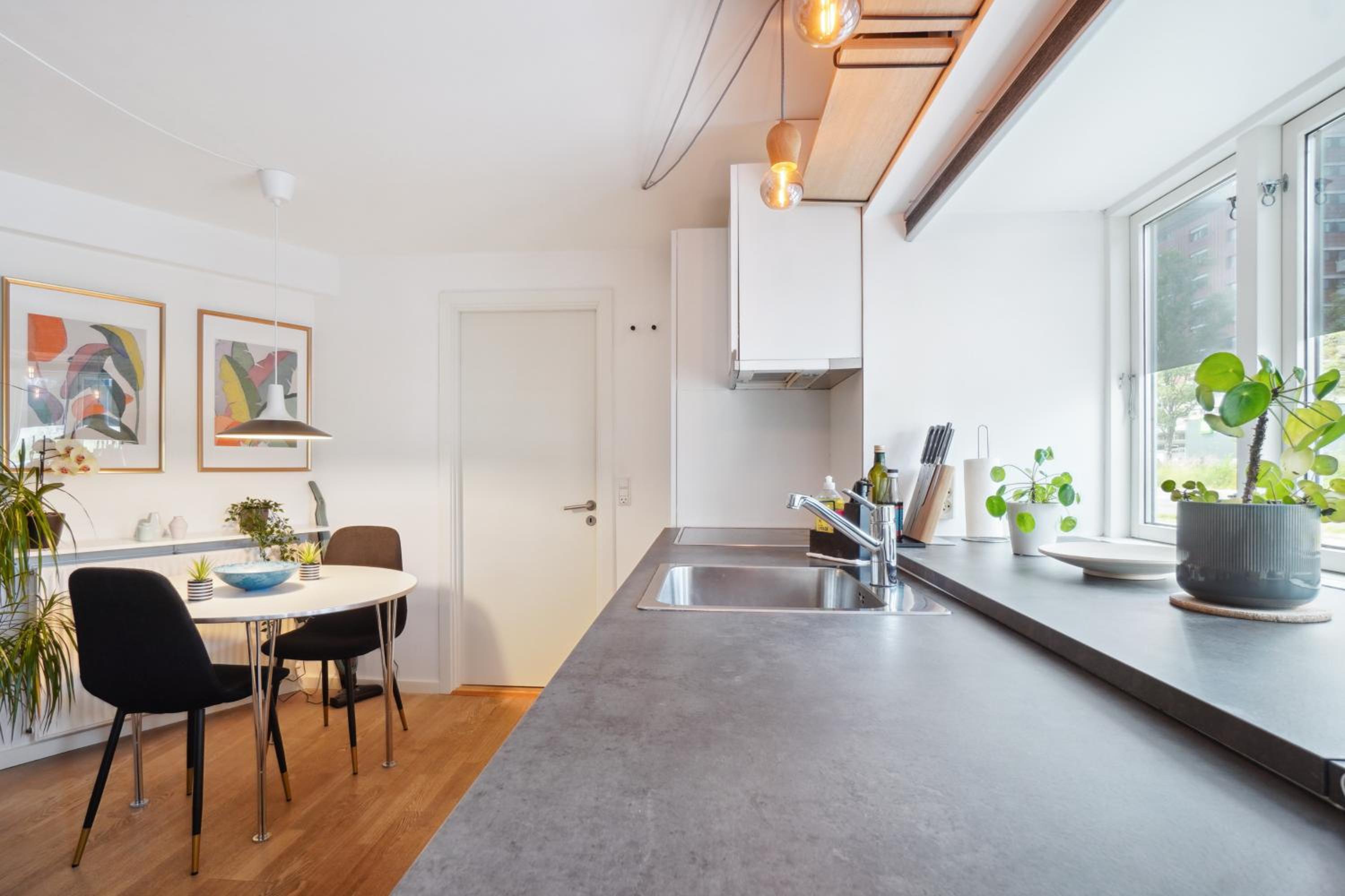 Minimalistisk Studiolejlighed i Centrum af Aarhus