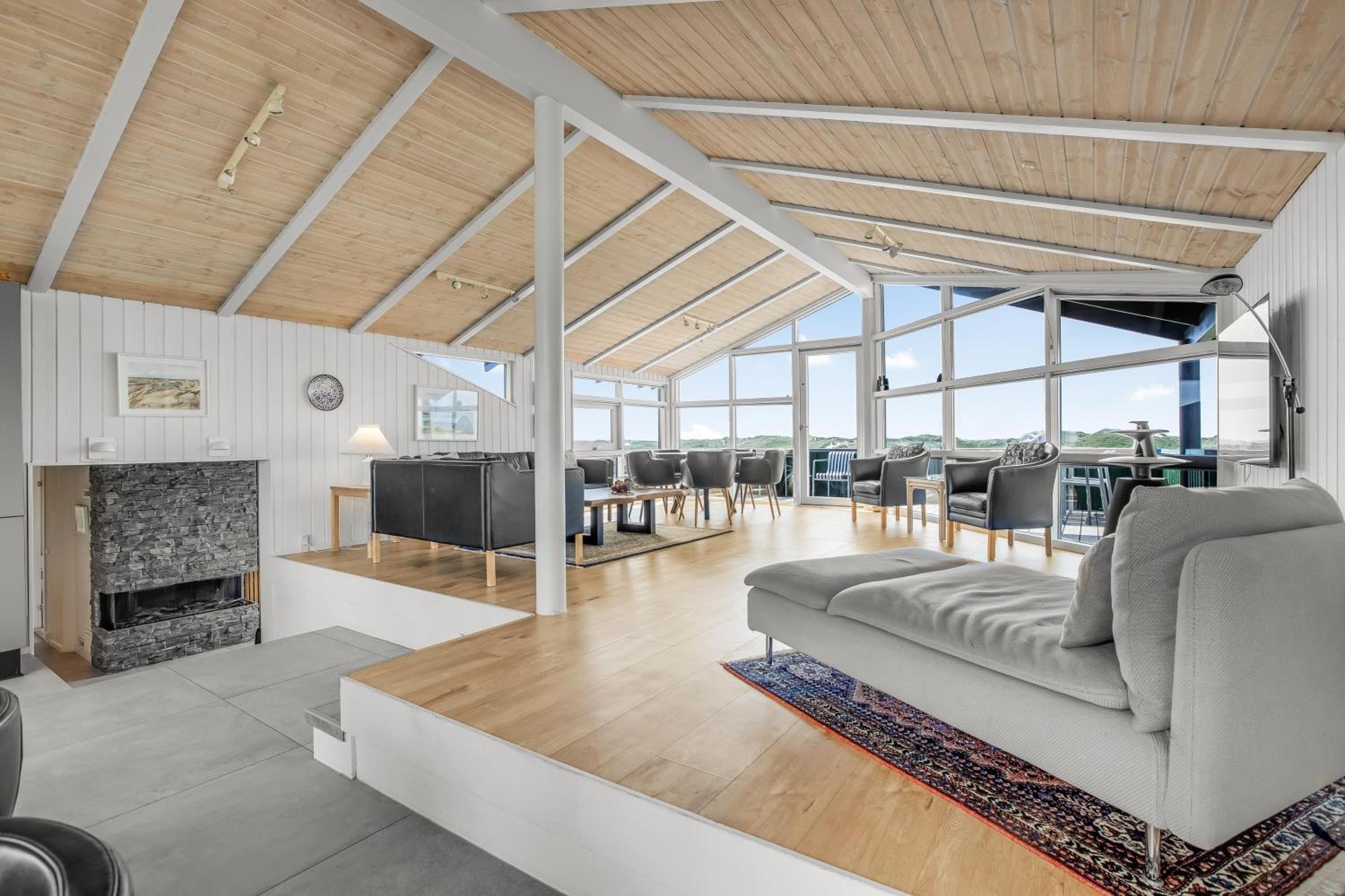 Lovely Holiday Home With Outdoor Spa And Outdoor Sauna Located With A Unique View In Houvig 1034 view 5