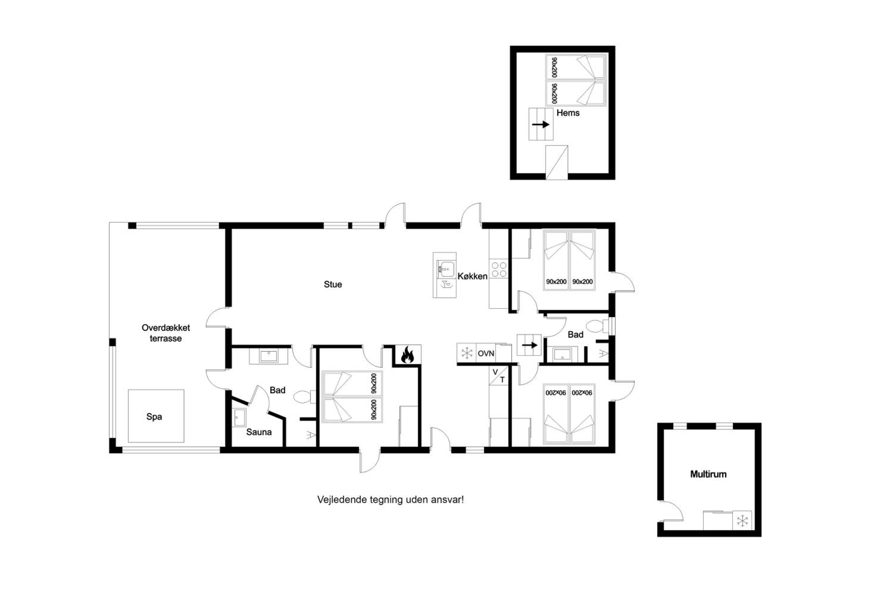 Luxurious 8-Person House With A Spacious Outdoor Spa - 1003