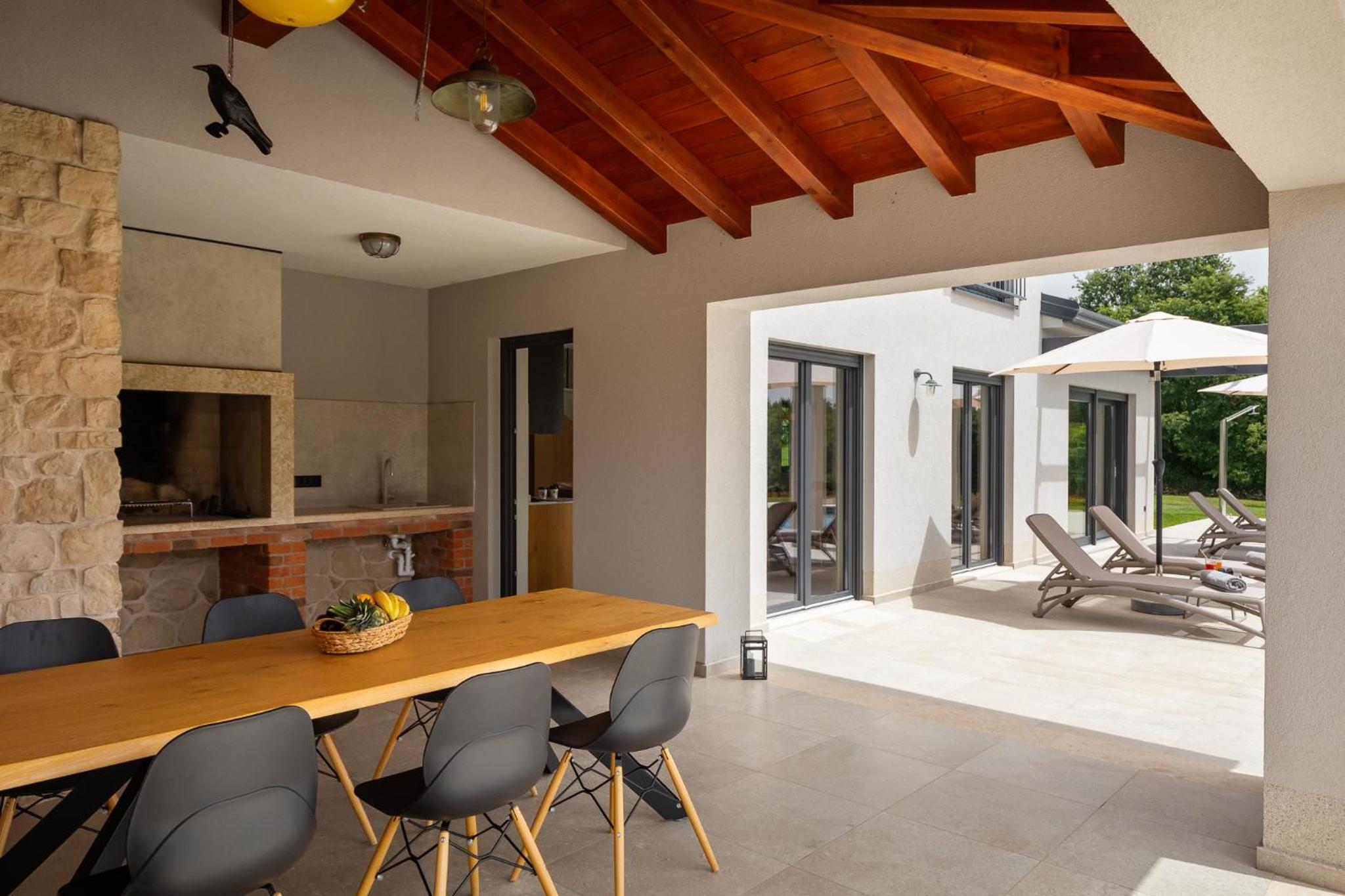 Beautiful Villa Frida with pool in Vizinada view 4