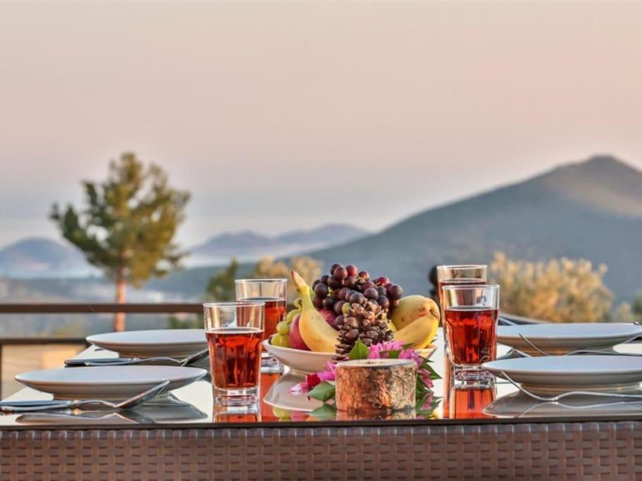 Panoromik deniz manzarası villa hilal