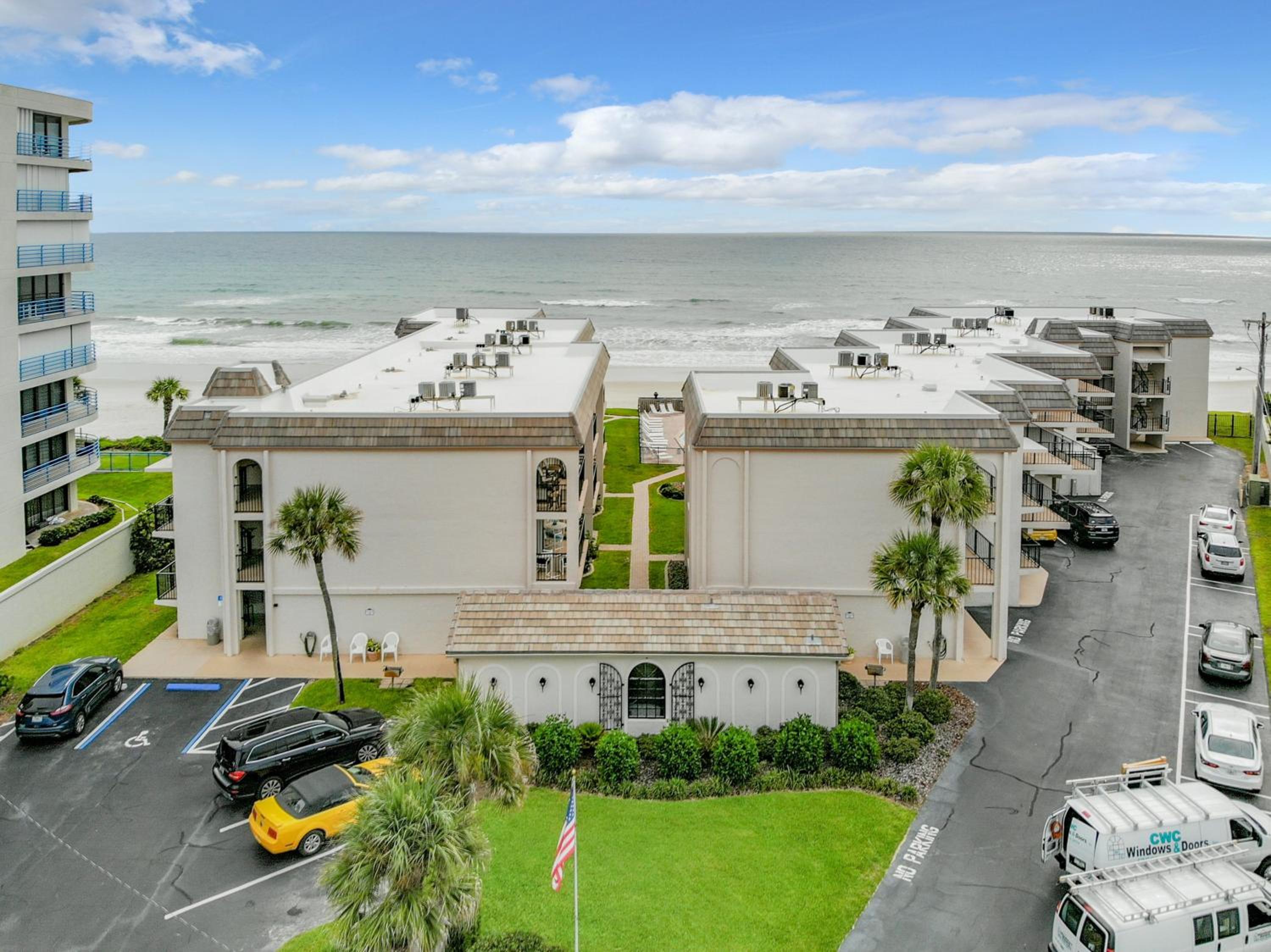Beachfront with large private balcony ~ Shore Villa Condo view 3
