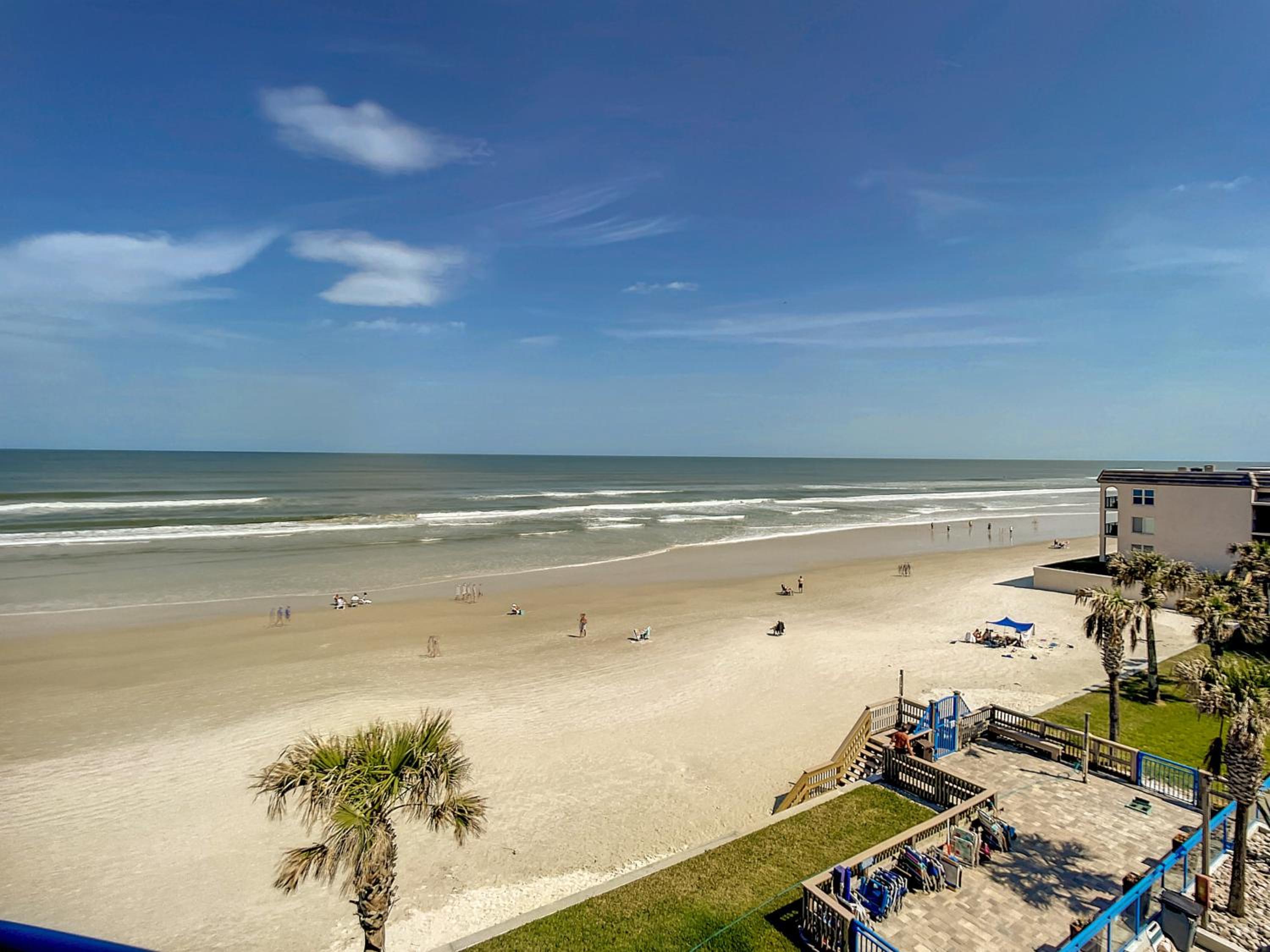 Totally Renovated Luxury Ebb Tide Condo ~ Beachfront with Pool Views Ebb Tide 406 view 5