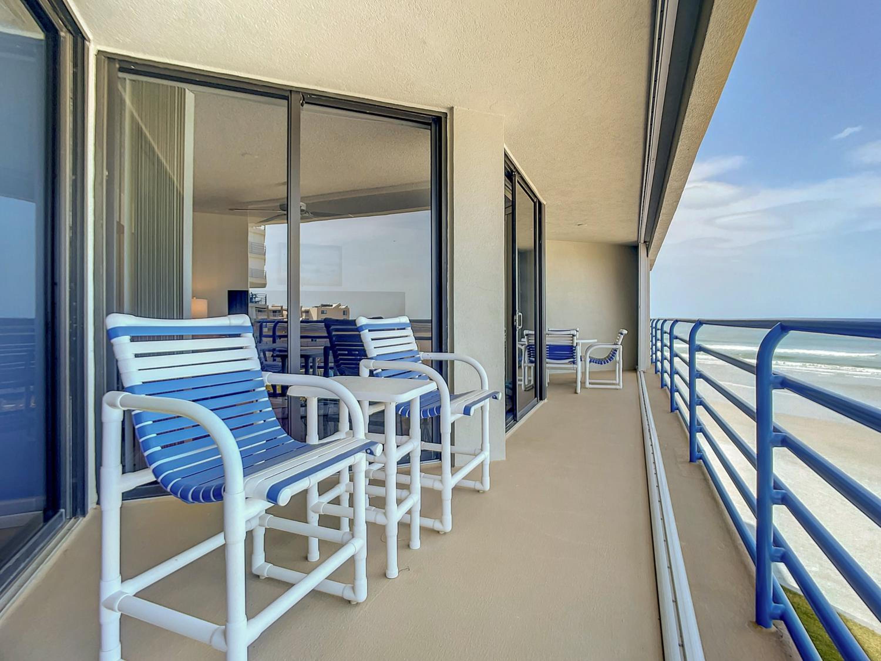 Totally Renovated Luxury Ebb Tide Condo ~ Beachfront with Pool Views Ebb Tide 406 view 4