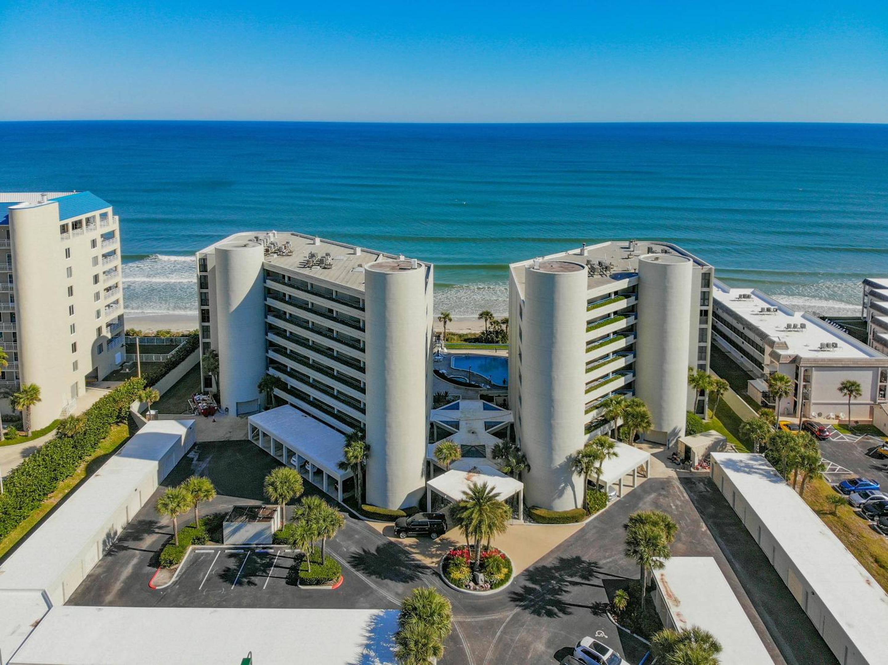 Totally Renovated Luxury Ebb Tide Condo ~ Beachfront with Pool Views Ebb Tide 406 view 2