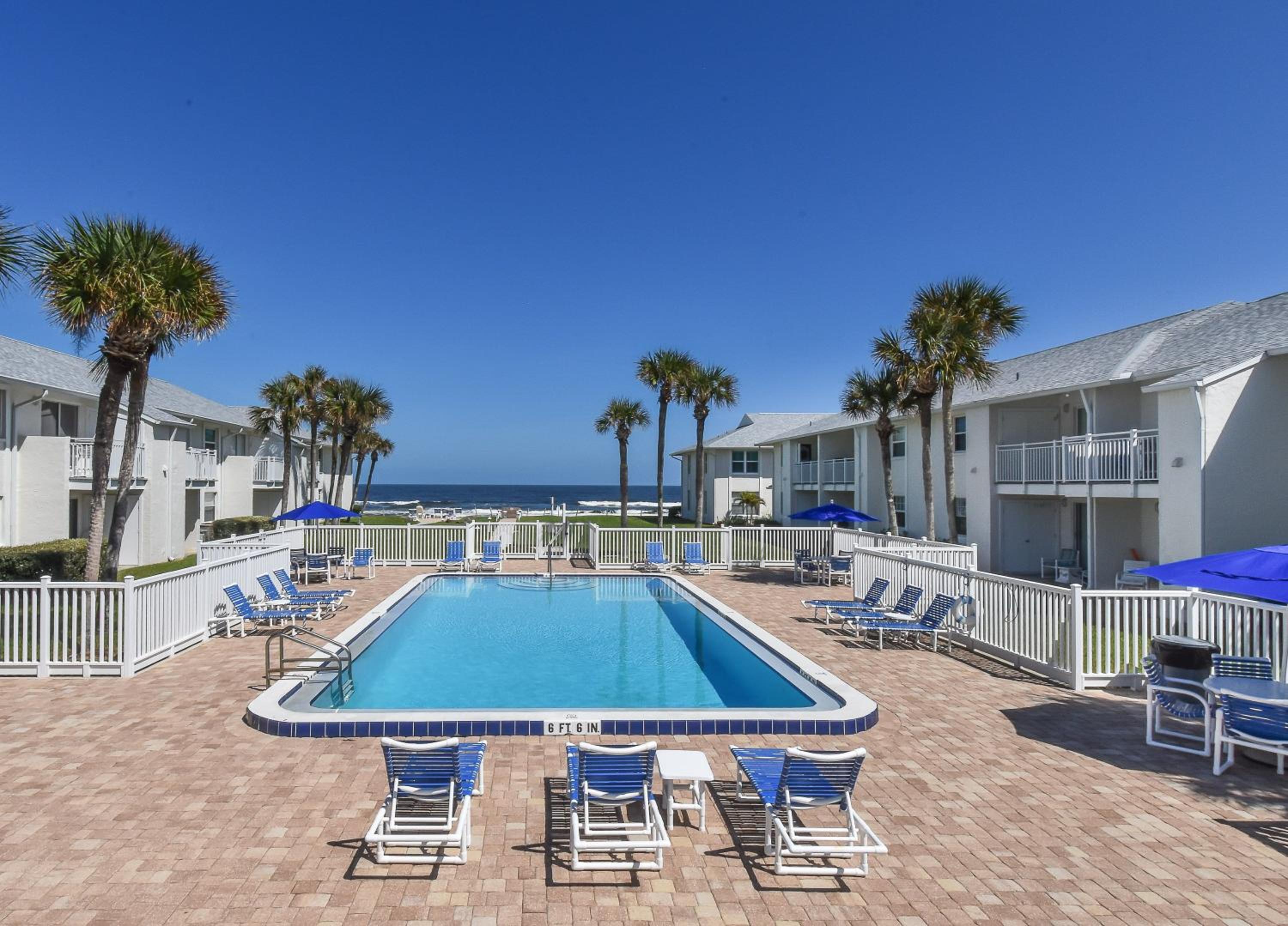 Colony Beach Club 138- Ground Level Oceanfront view 3