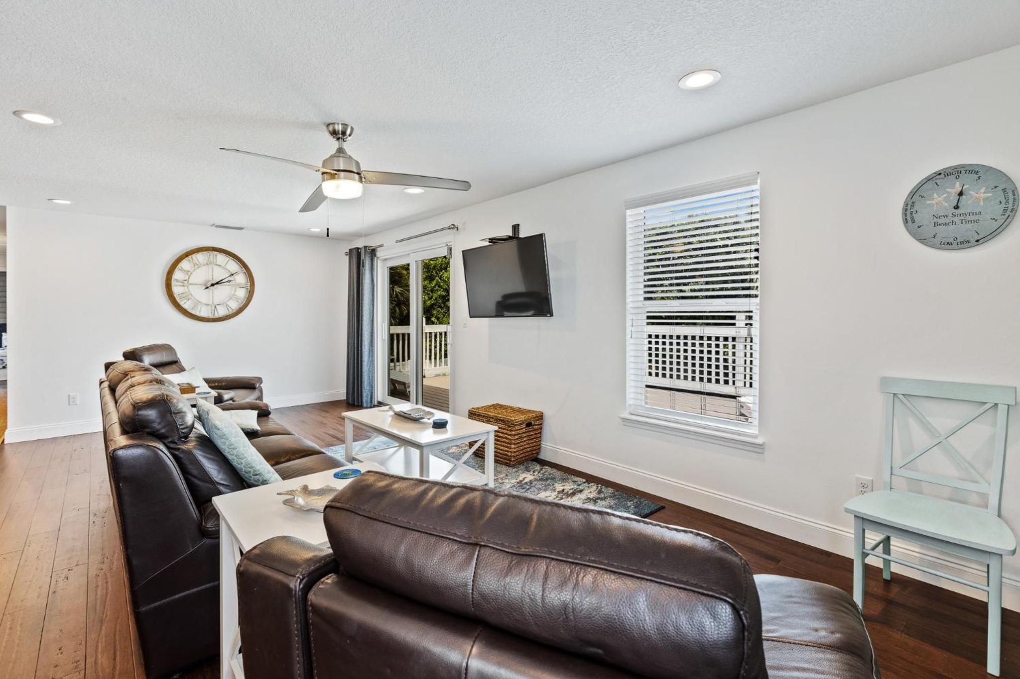 Gorgeous home with pool Walk to car free beach 4717S