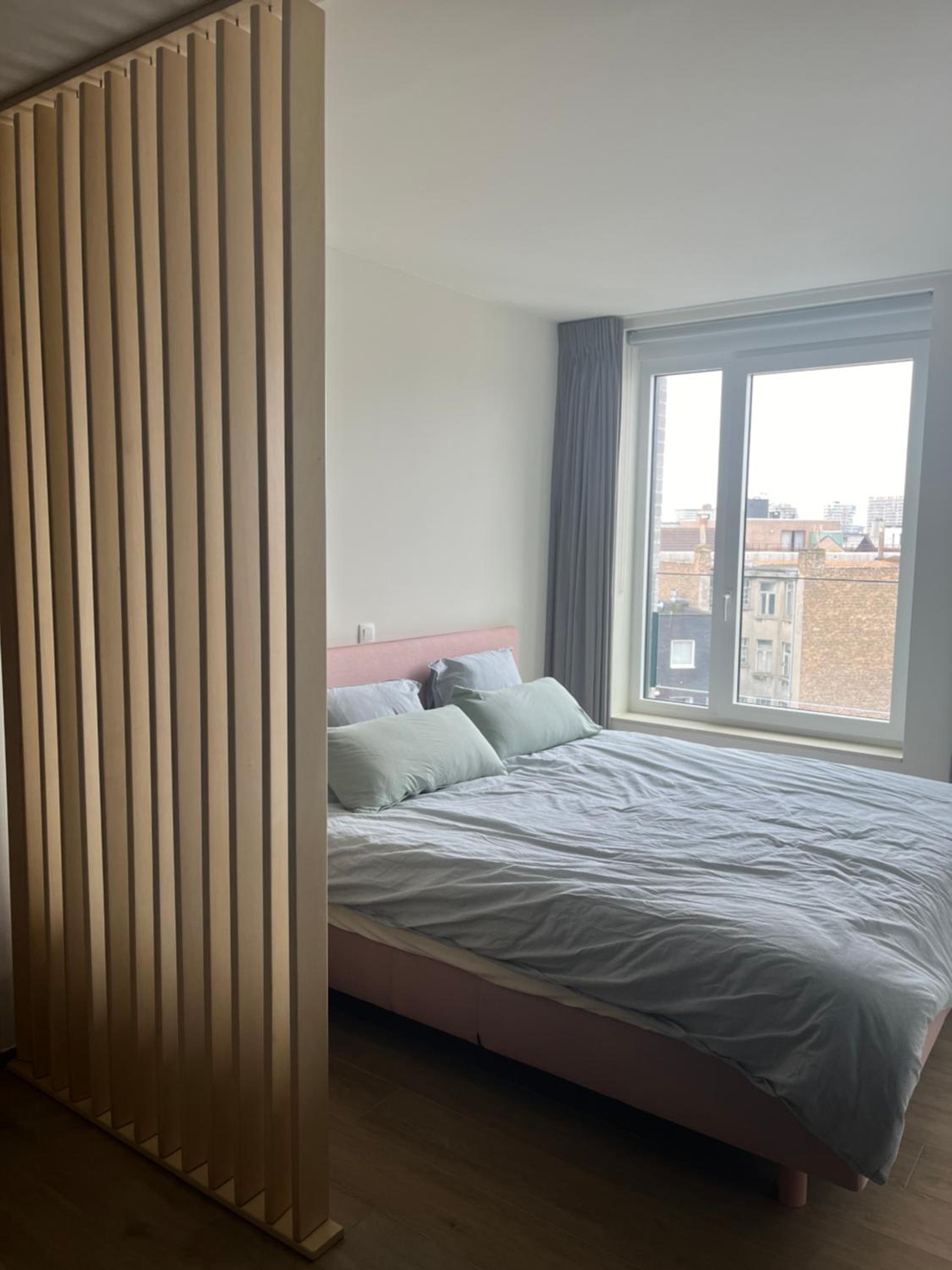 Penthouse studio voor 2 met 2 ruime terrassen op 6 min wandelen van het strand van Oostende