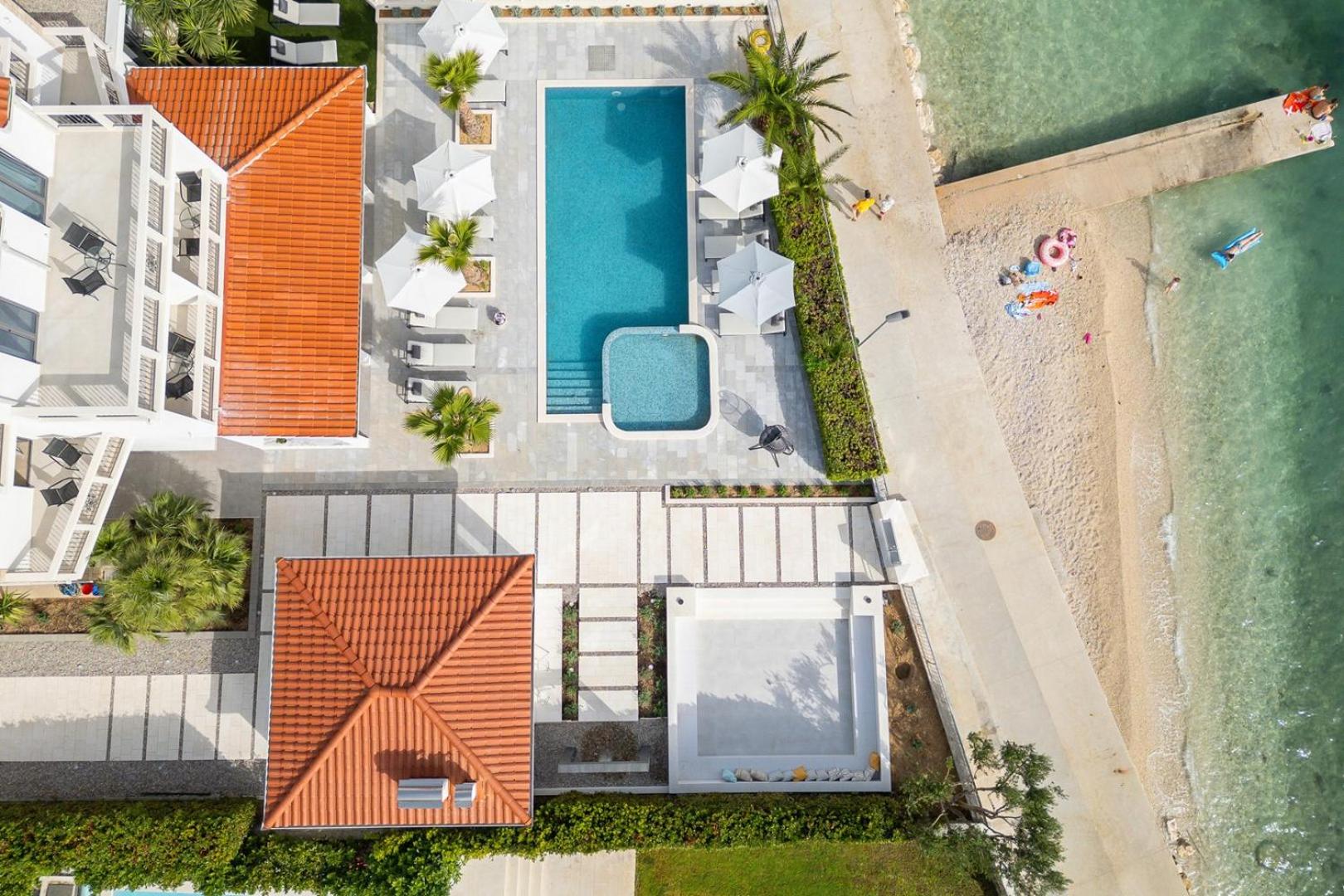 Luxury beachfront Villa Providenca view 2