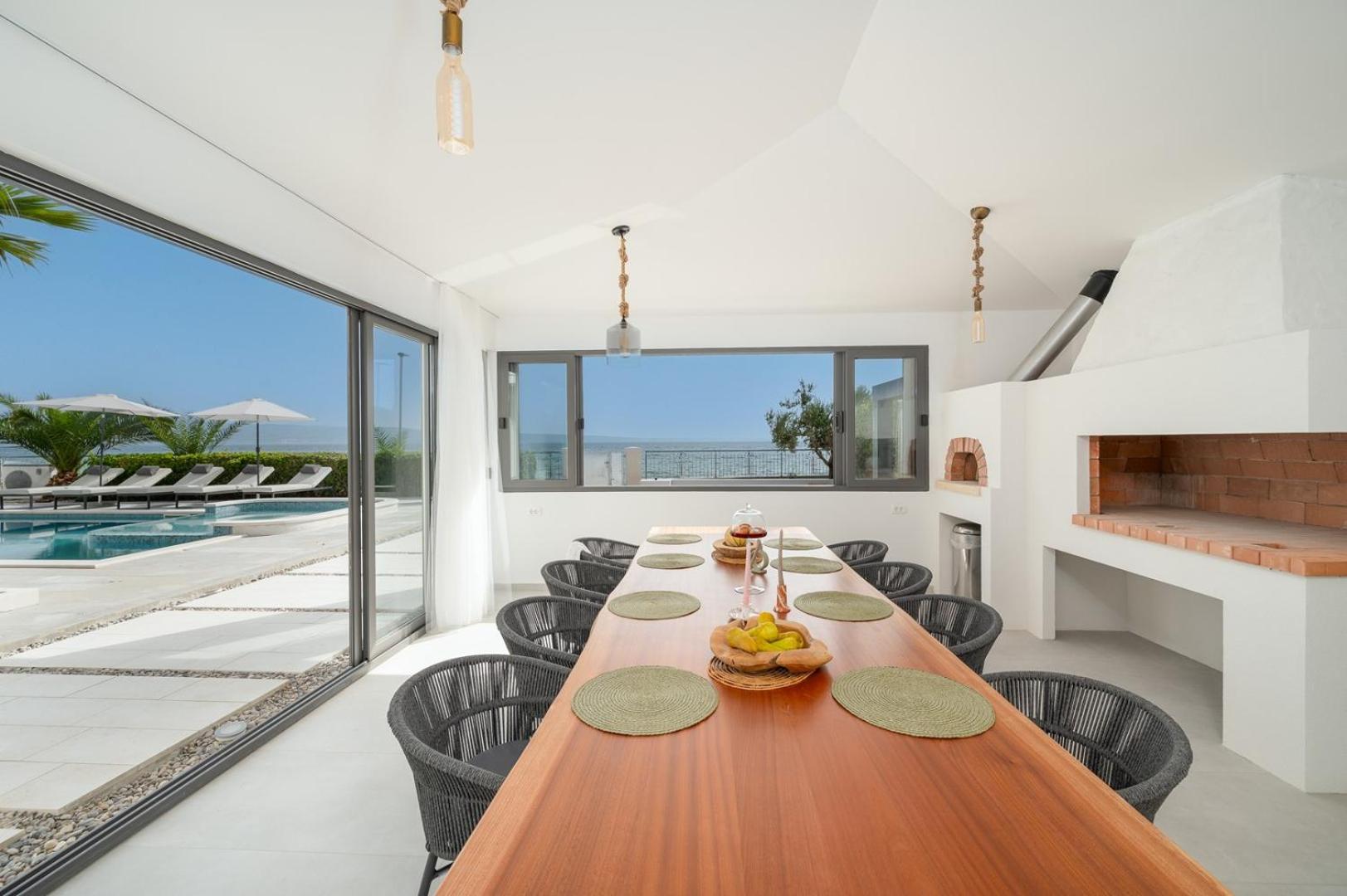 Luxury beachfront Villa Providenca view 5
