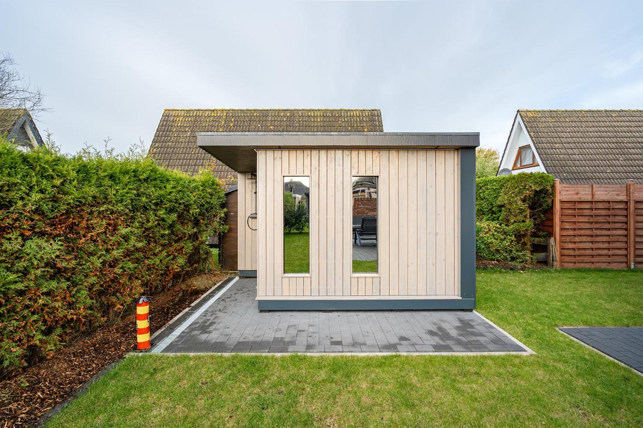 Hafenmuschel mit Sauna