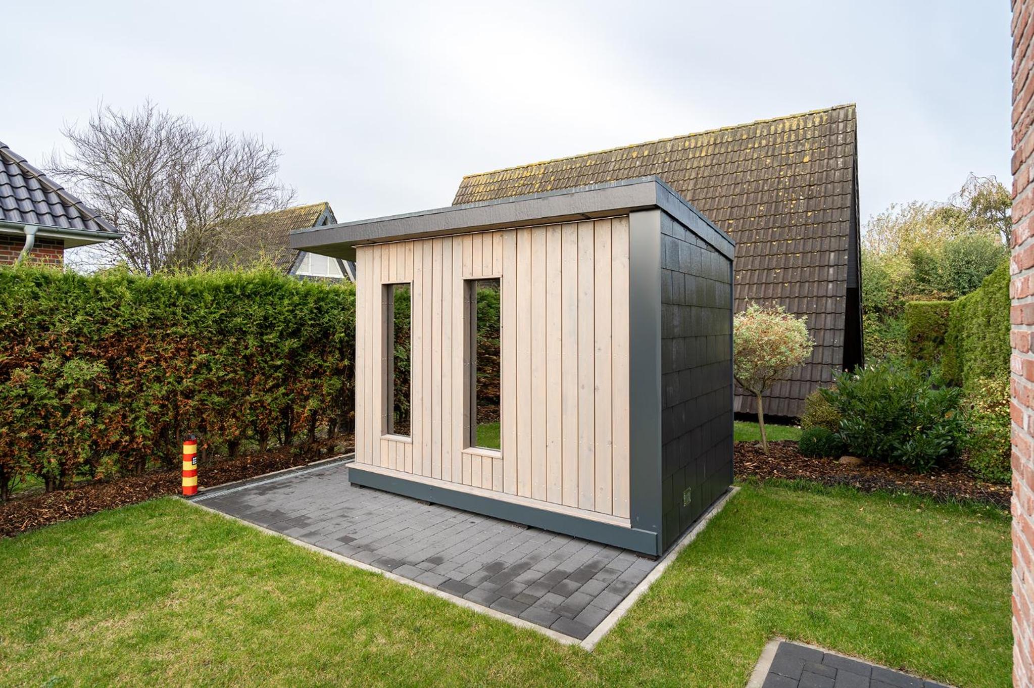 Hafenmuschel mit Sauna