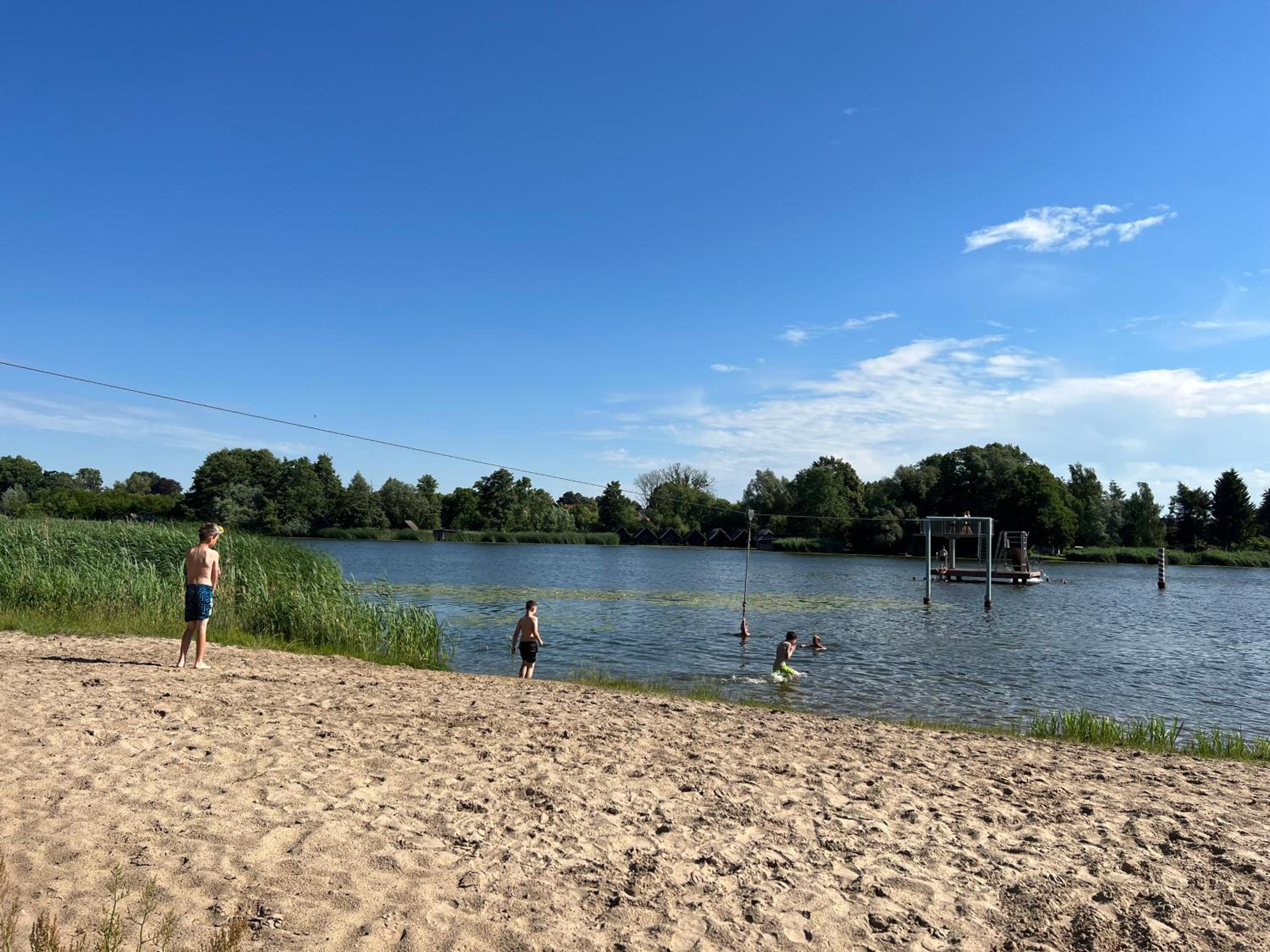 FeWo Dänholm Alte Schule Barlin Mecklenburg Pool