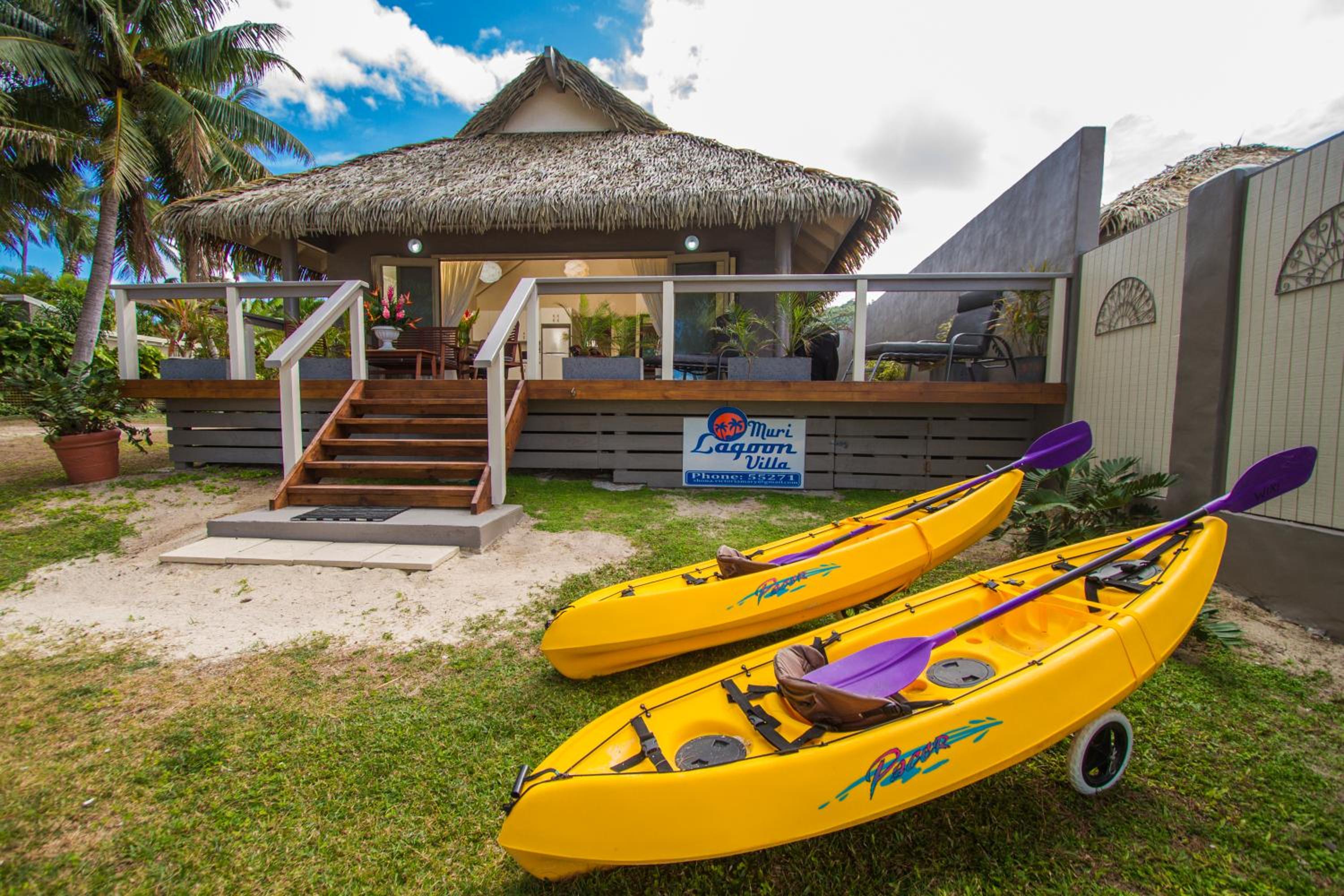 Cook Islands Holiday Villas - Muri Lagoon Beachfront