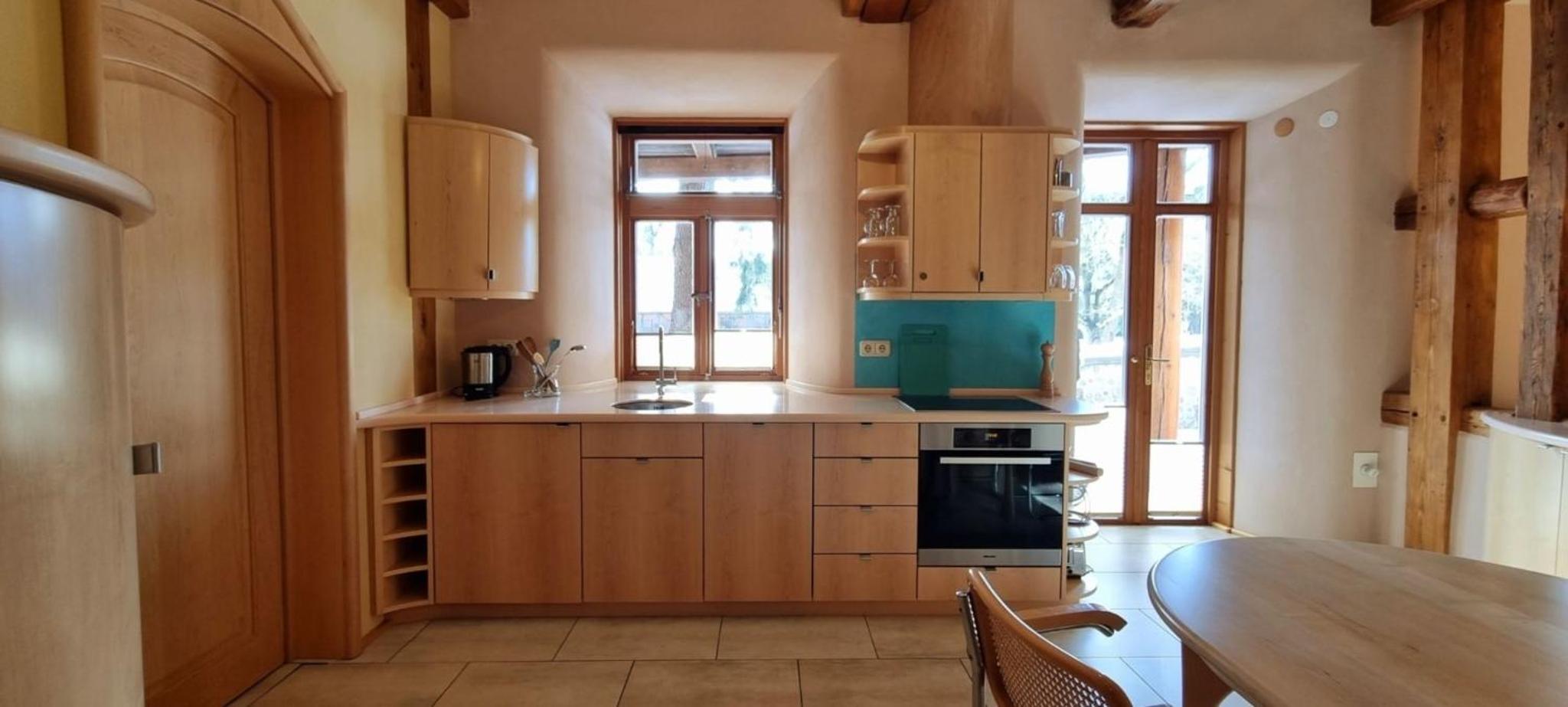 natürliches Umfeld für Genießer Wohnung Teichblick