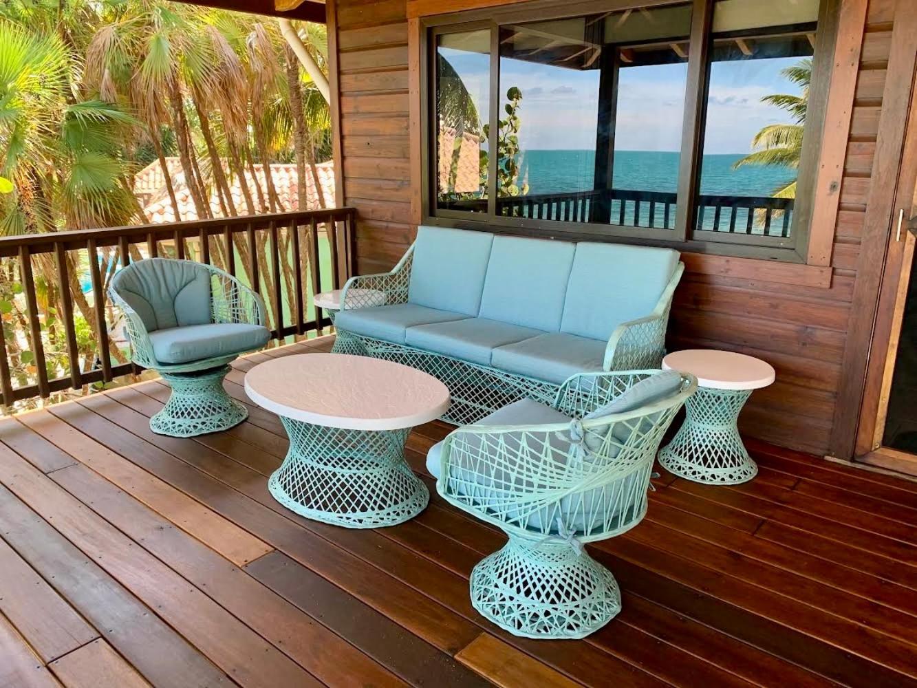 Beachfront Home Kissin' the Caribbean - BELLA SWAY BELIZE
