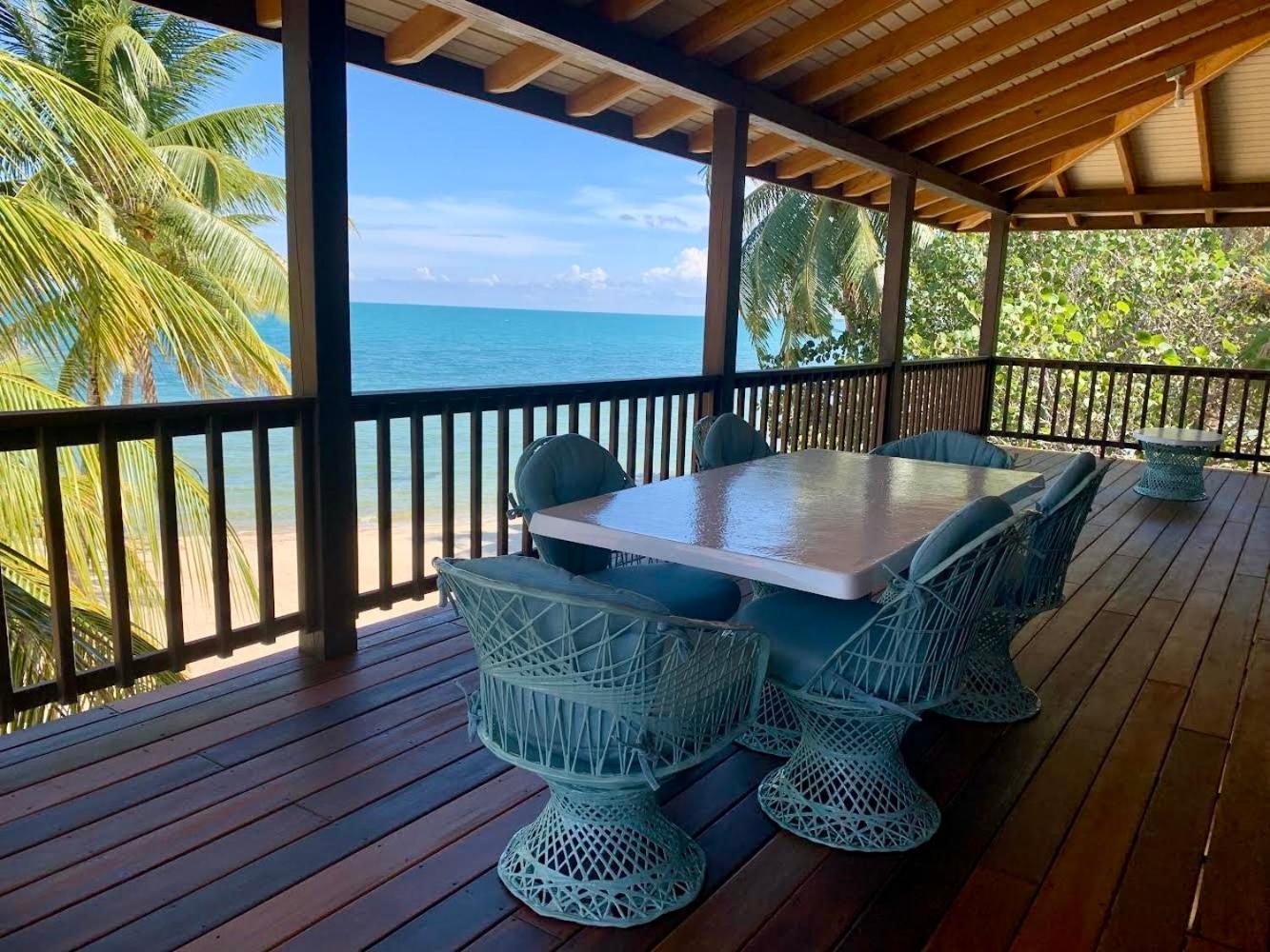 Beachfront Home Kissin' the Caribbean - BELLA SWAY BELIZE