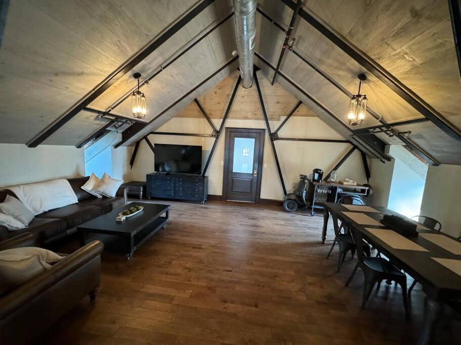 Upscale Industrial Penthouse