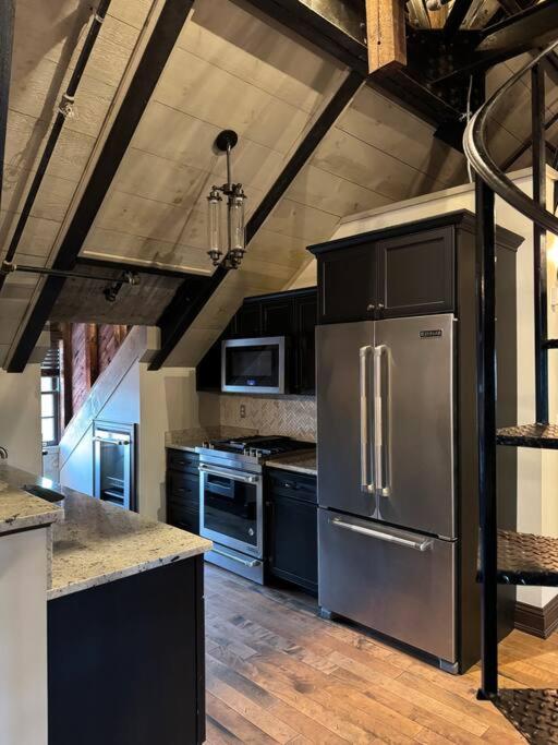 Upscale Industrial Penthouse