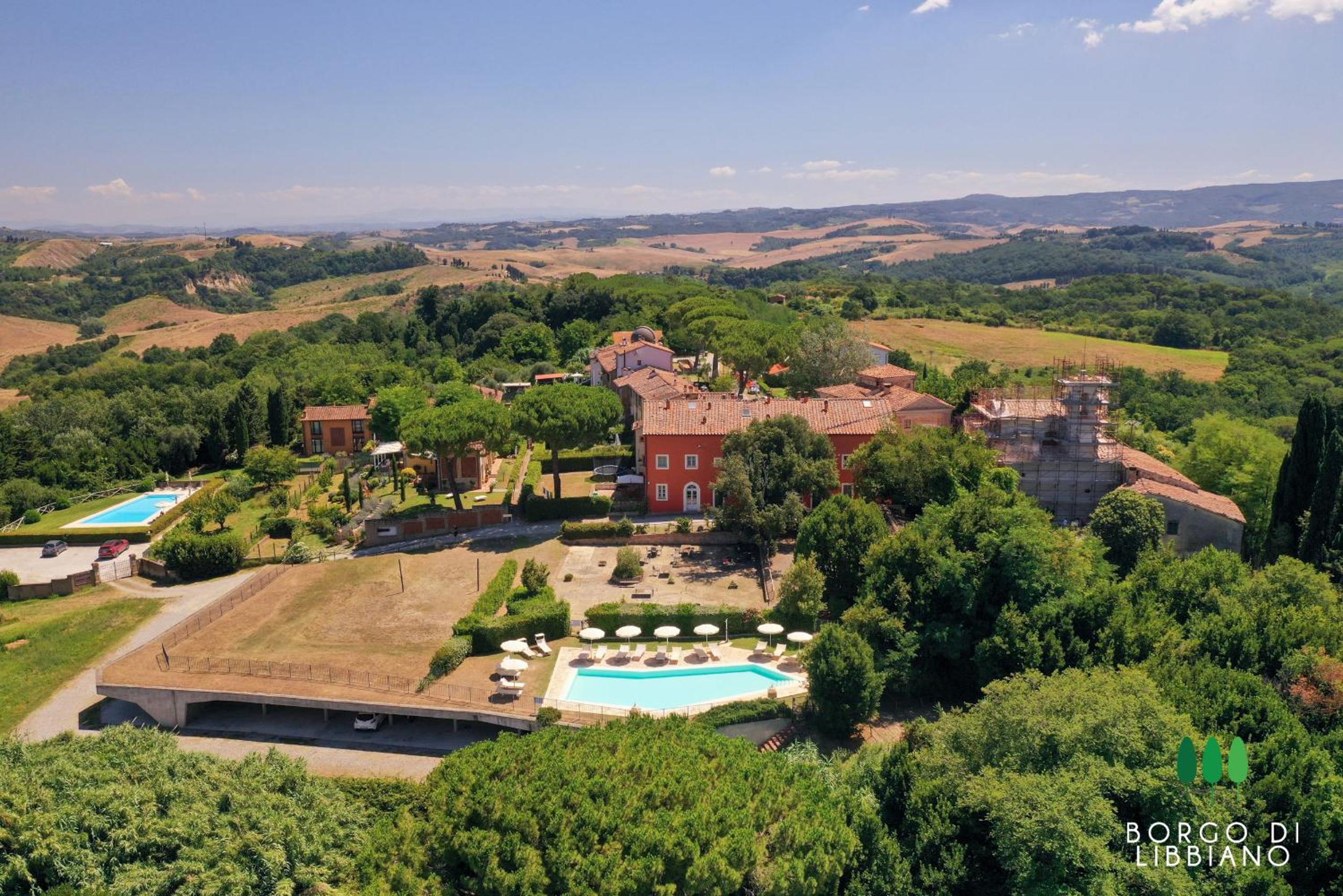 Borgo di Libbiano - for exploring all of Tuscany view 2