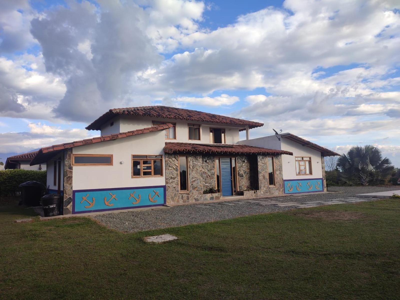 Casa campestre con piscina